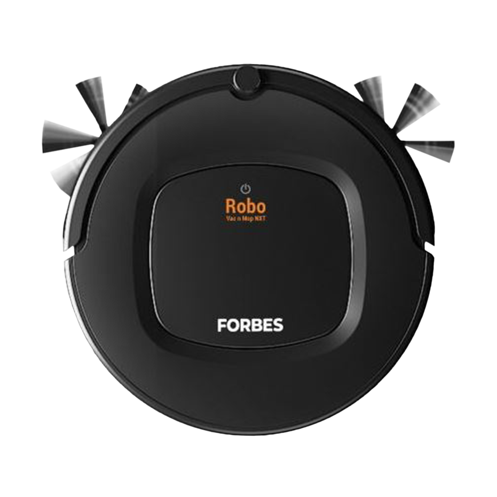 Forbes Robo Vac n Mop NXT Vacuum Cleaner (0.5 Litres Tank, Black)