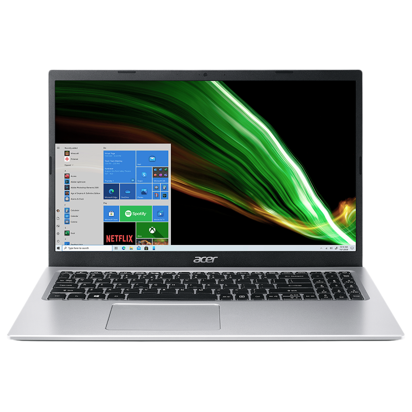 Acer Aspire 3 Intel Core i3 11th Gen (15.6 inch, 8GB, 512GB, Windows 11 Home, MS Office 2021, Intel UHD, Full HD LED-Backlit Display, Silver, NX.ADDSI.011)_1