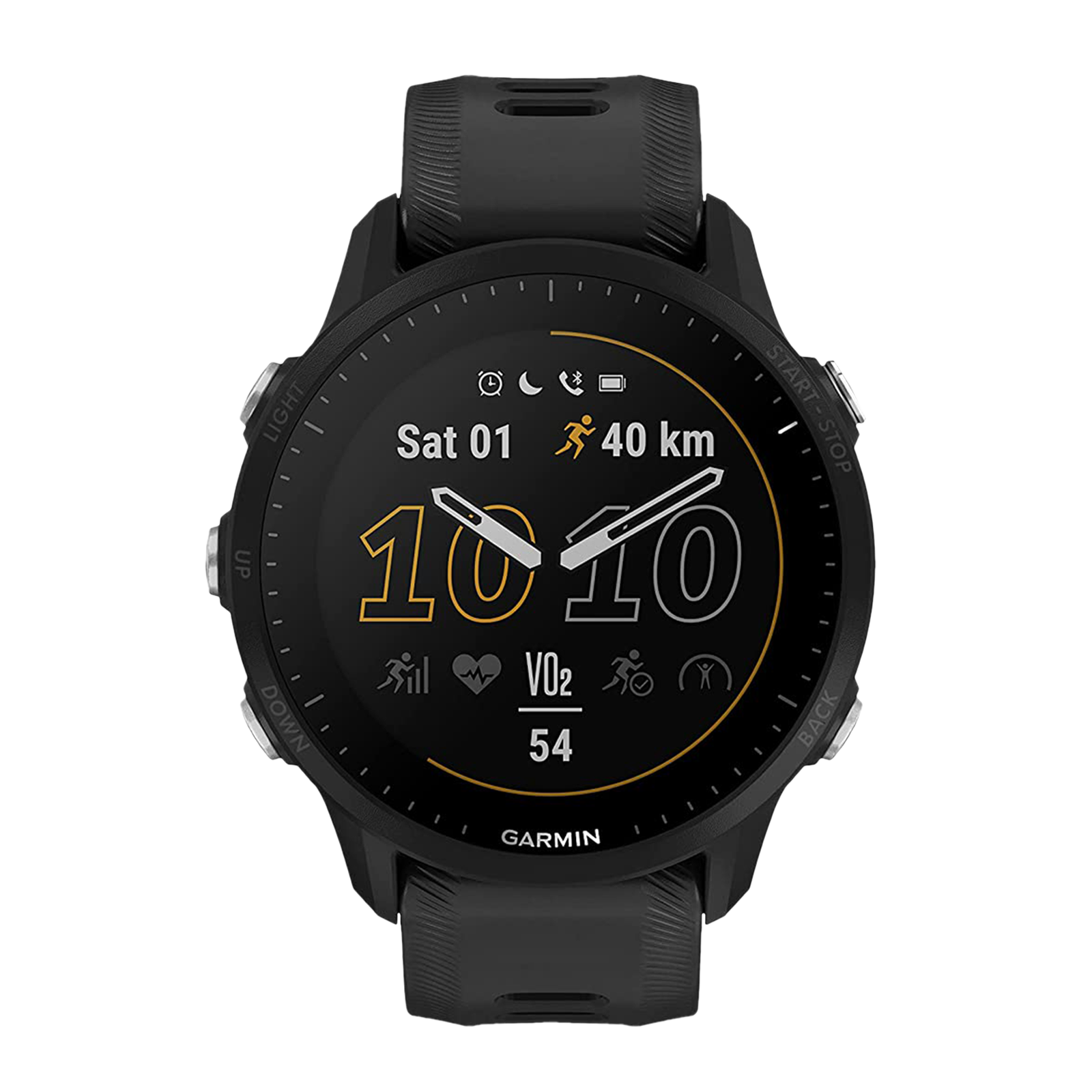 Garmin Forerunner 955 Smartwatch with GPS (33mm Display, 5ATM Water Resistant, Black Strap)_1