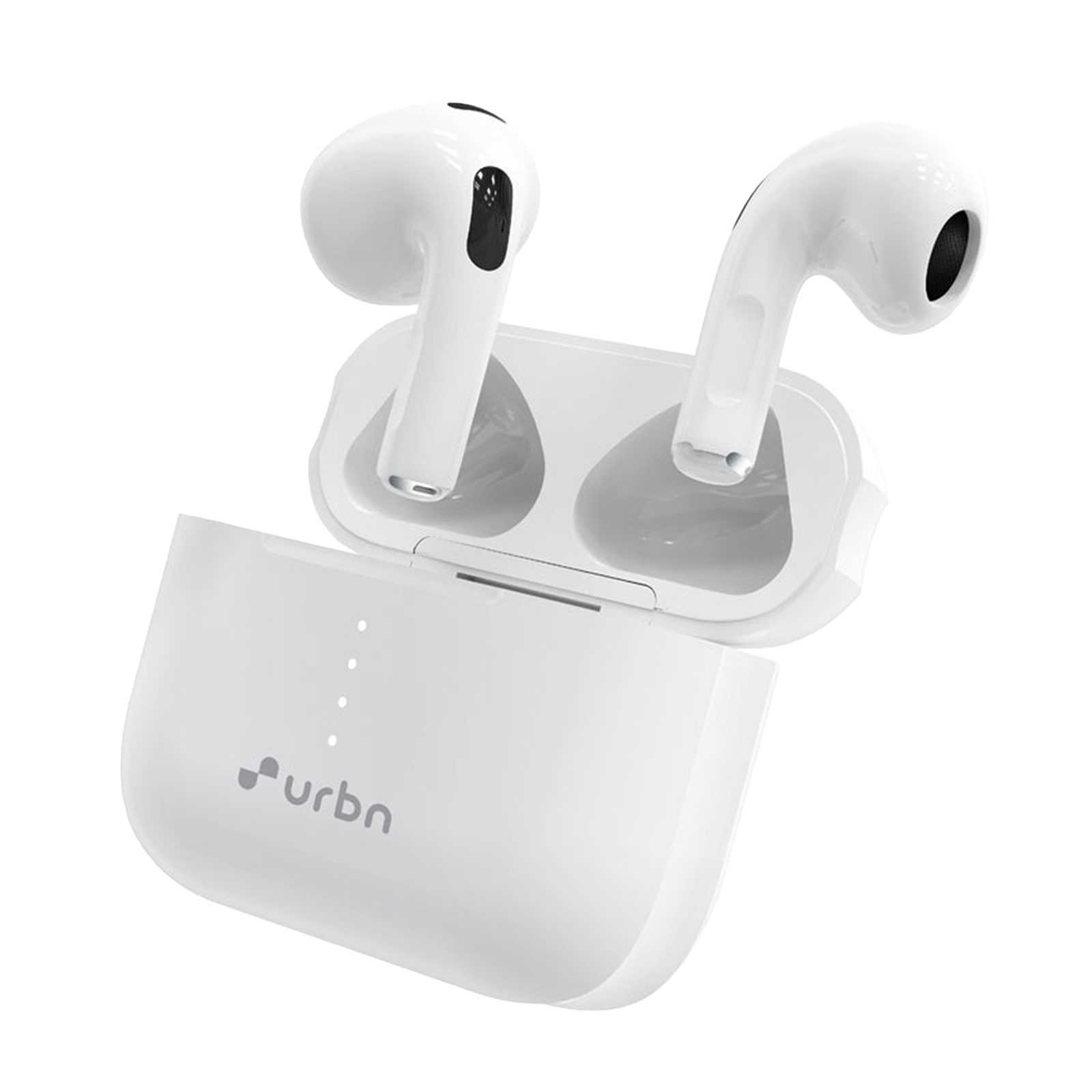 URBN Beat 600 TWS Earbuds with Noise Isolation (IPX5 Water & Sweat Resistant, Upto 20 Hours Playback, White)