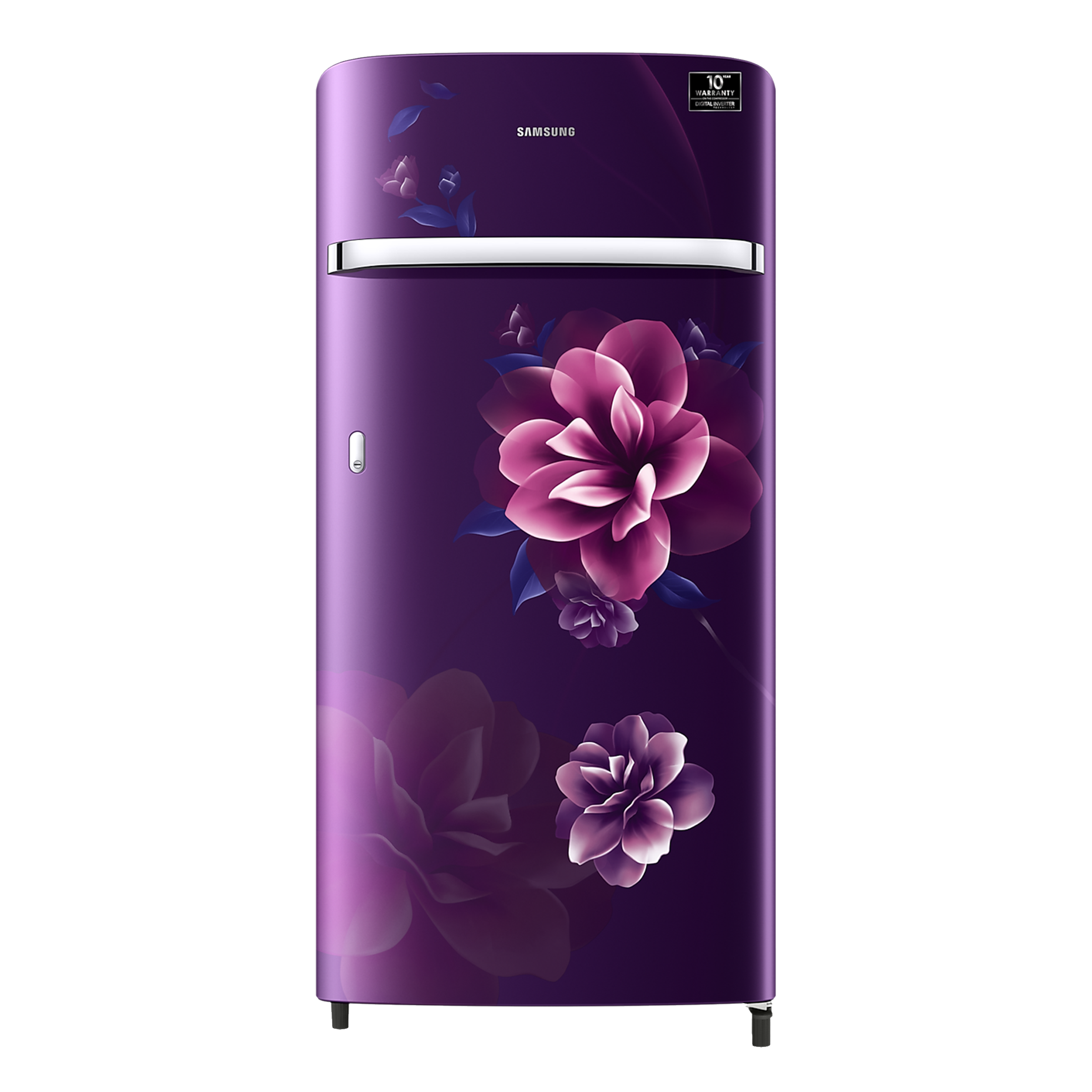 

SAMSUNG 198 Liters 4 Star Direct Cool Single Door Refrigerator with Stabilizer Free Operation (RR21T2G2XCR/HL, Camellia Purple), No color