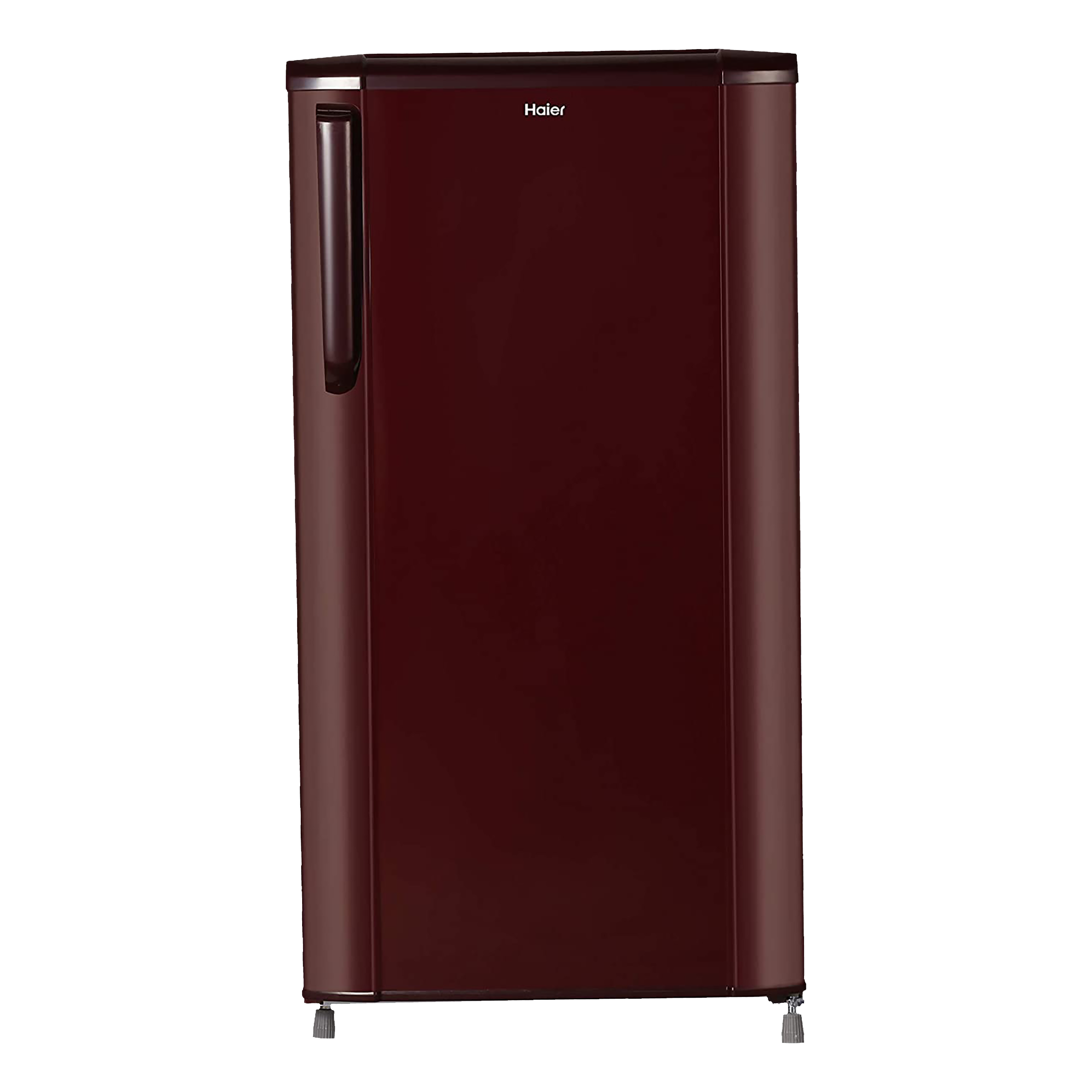

Haier 170 Liters 2 Star Direct Cool Single Door Refrigerator with Stabilizer Free Operation (HED-17TBR, Burgundy Red), No color