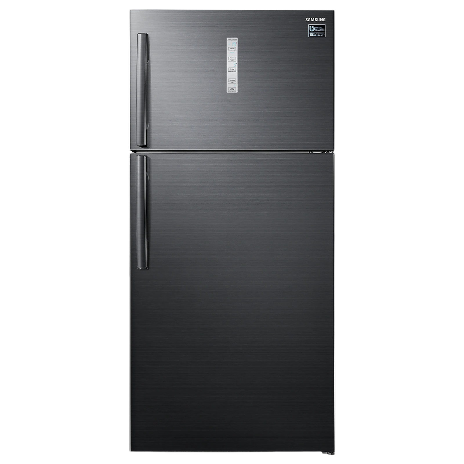 SAMSUNG 670 Litres 2 Star Frost Free Double Door Convertible Refrigerator with Coolpack 12 Hours (RT65B7058BS/TL, Black Inox)