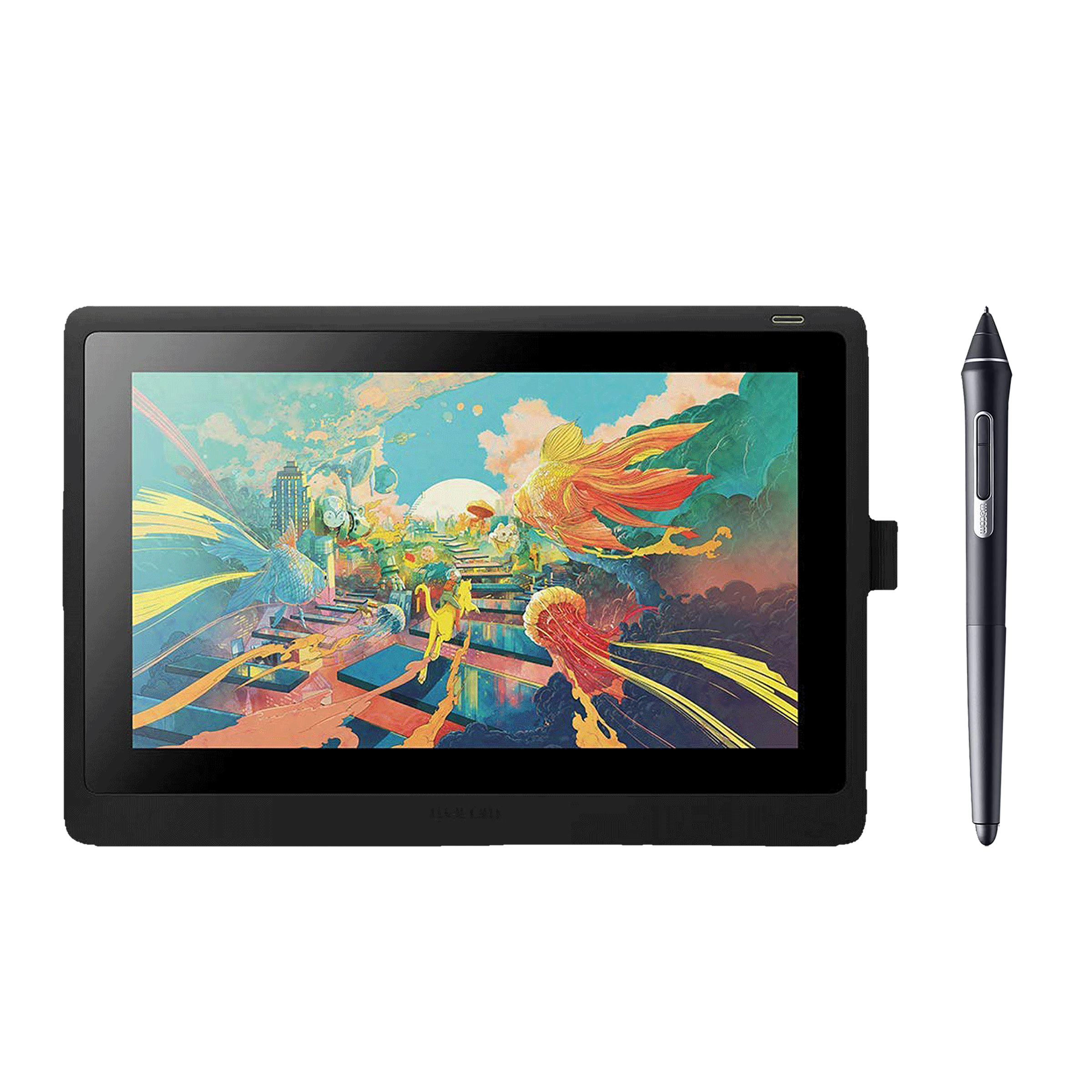 Wacom Cintiq 16 Graphics Tablet (15.6 Inch, Black)