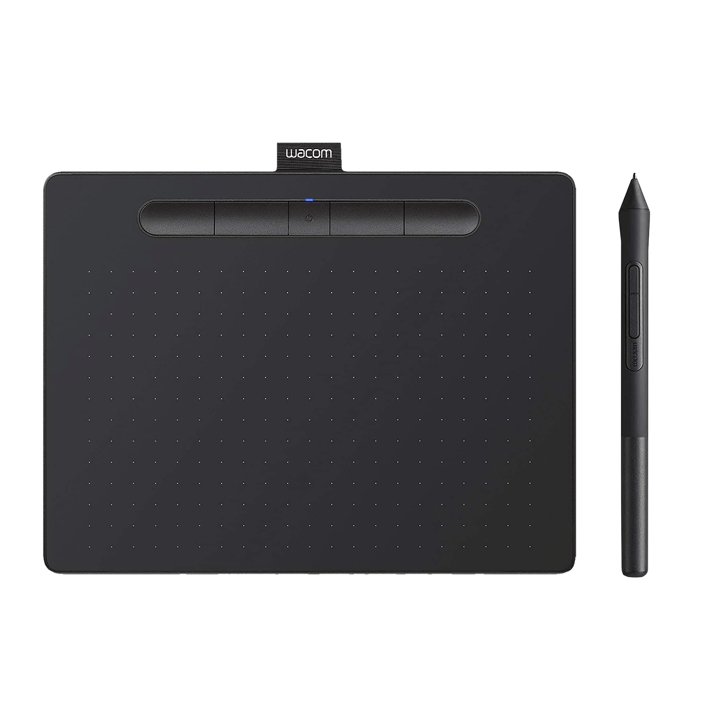 Wacom Intuos Medium Graphics Tablet (10 Inch, Black)
