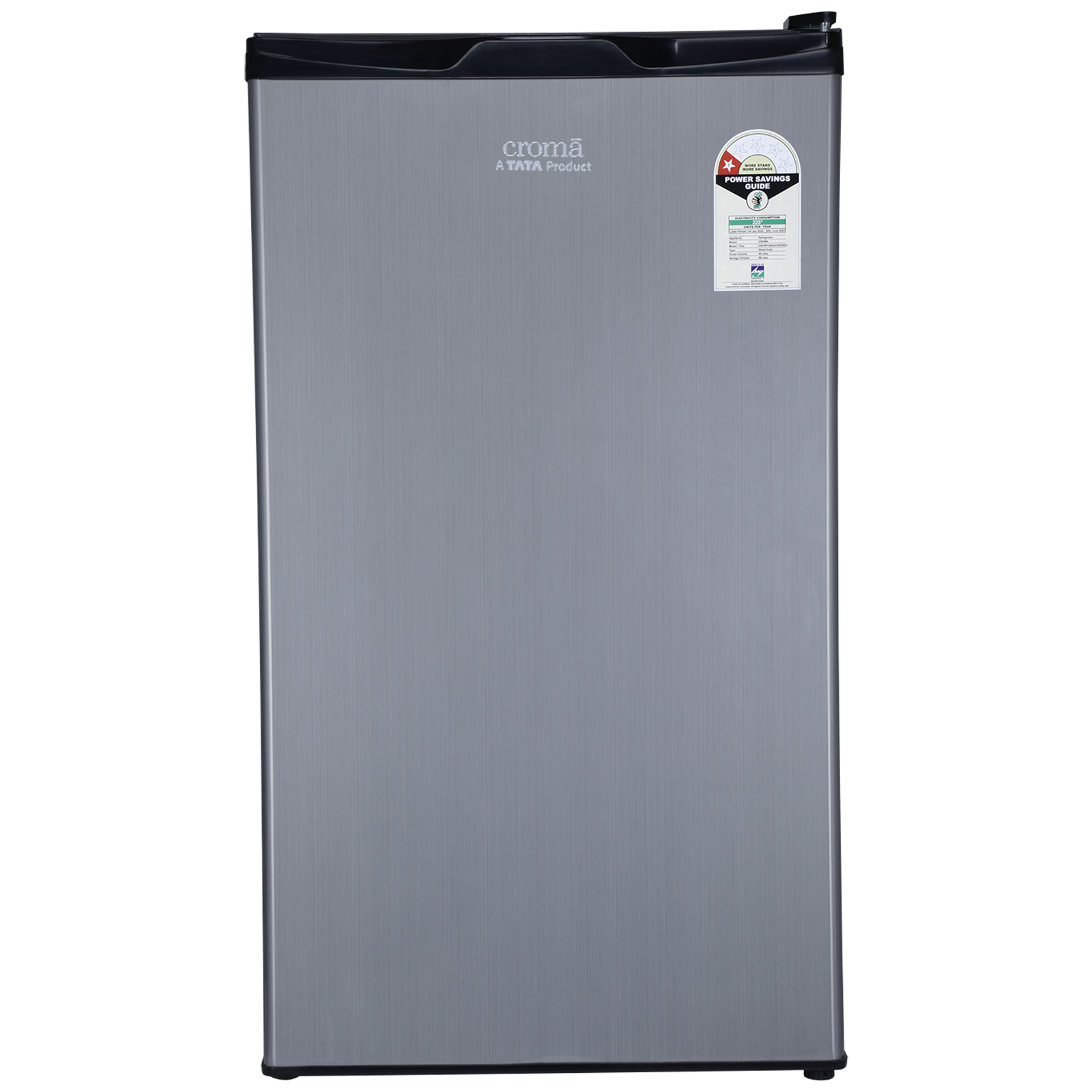 

Croma 92 Litres 1 Star Direct Cool Single Door Refrigerator with Anti-Fungal Door Gasket (CRLRFC402sD100, Hairline Silver)