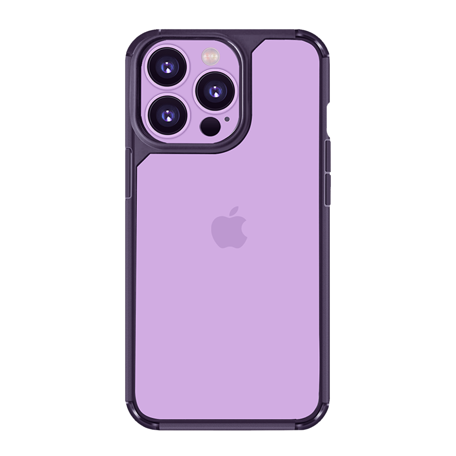 GRIPP Defender TPU/PC Back Case For iPhone 14 Pro (360 Full Protection, GR-IP14P-DFRPPL, Purple)_2