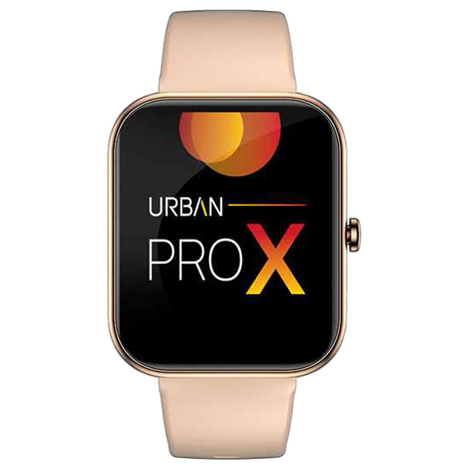 Inbase URBAN PRO X Smart Watch (Bluetooth, 45.72mm) (120 Plus Sports Mode, IB -3149, Beige, Silicone Band)_1