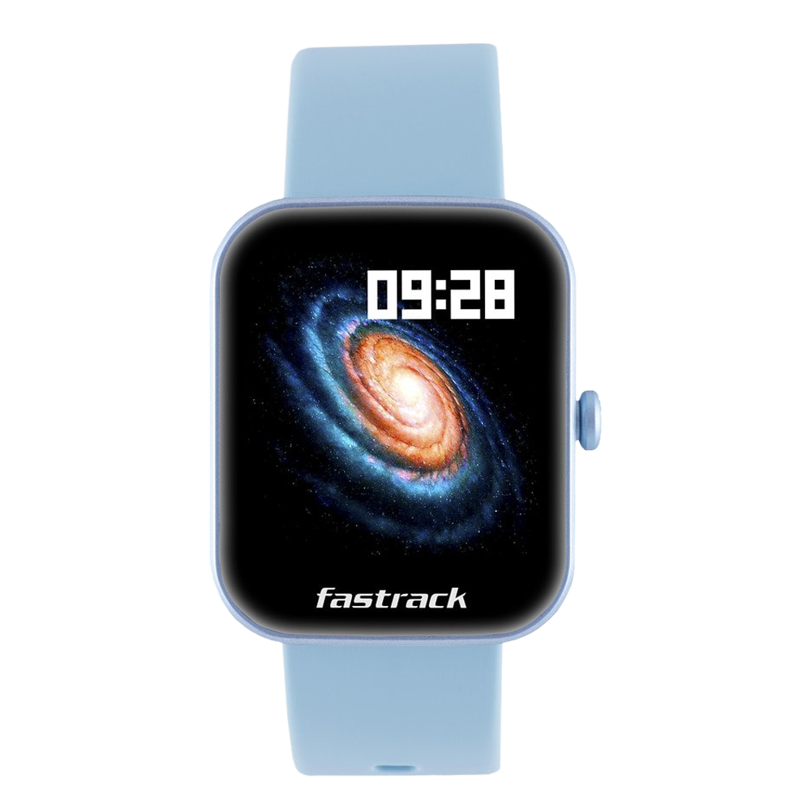 Fastrack Reflex Hello Smartwatch with Bluetooth Calling (43.7mm TFT-LCD Display, IP68 Water Resistant, Light Blue Strap)_1