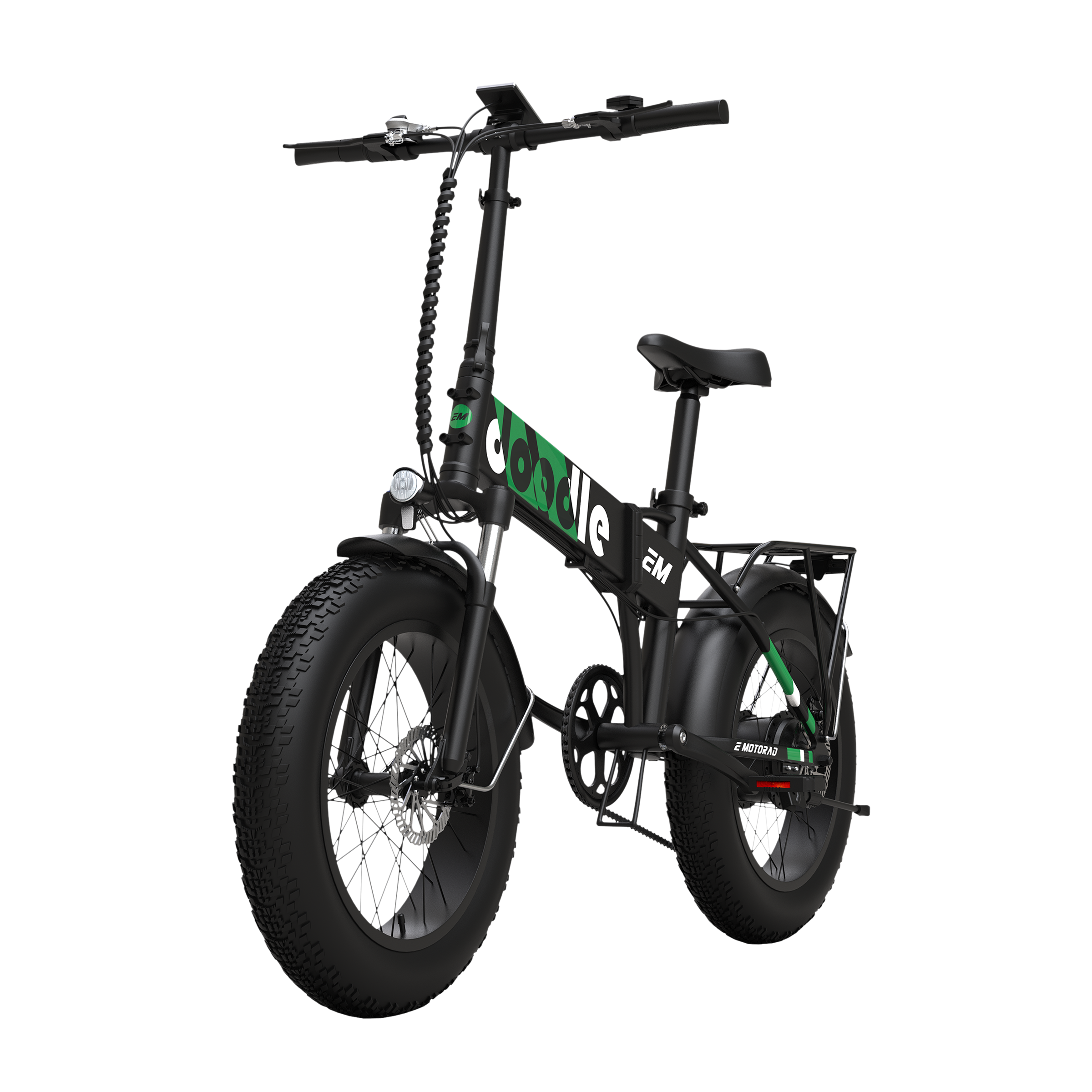 Emotorad Doodle 250 Watts Electric Bicycle (DIY Assembly, LPBPVAP3BLK, Black)
