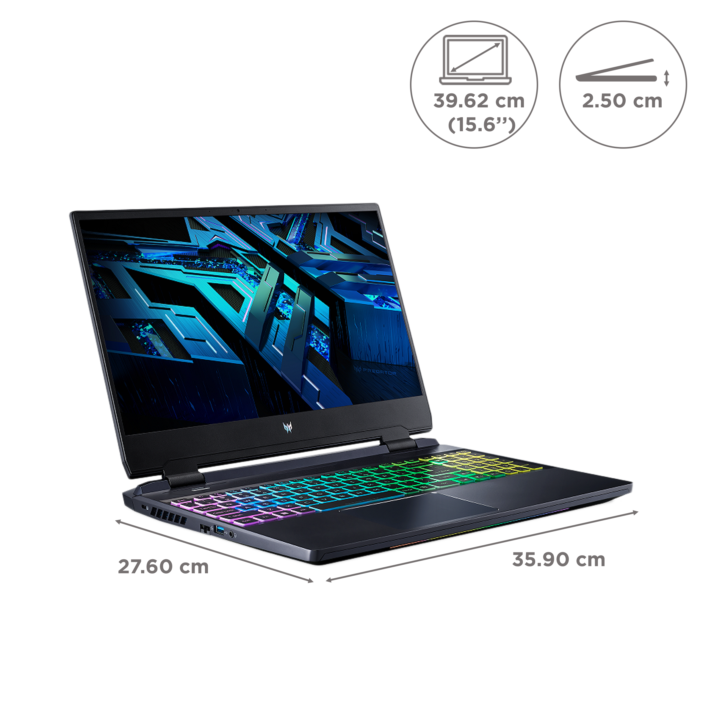 Acer Predator Helios 300 Intel Core i9 12th Gen (15.6 inch, 16GB, 1TB, Windows 11, NVIDIA GeForce RTX 3060, QHD IPS Display, Black, NH.QGPSI.007)_2