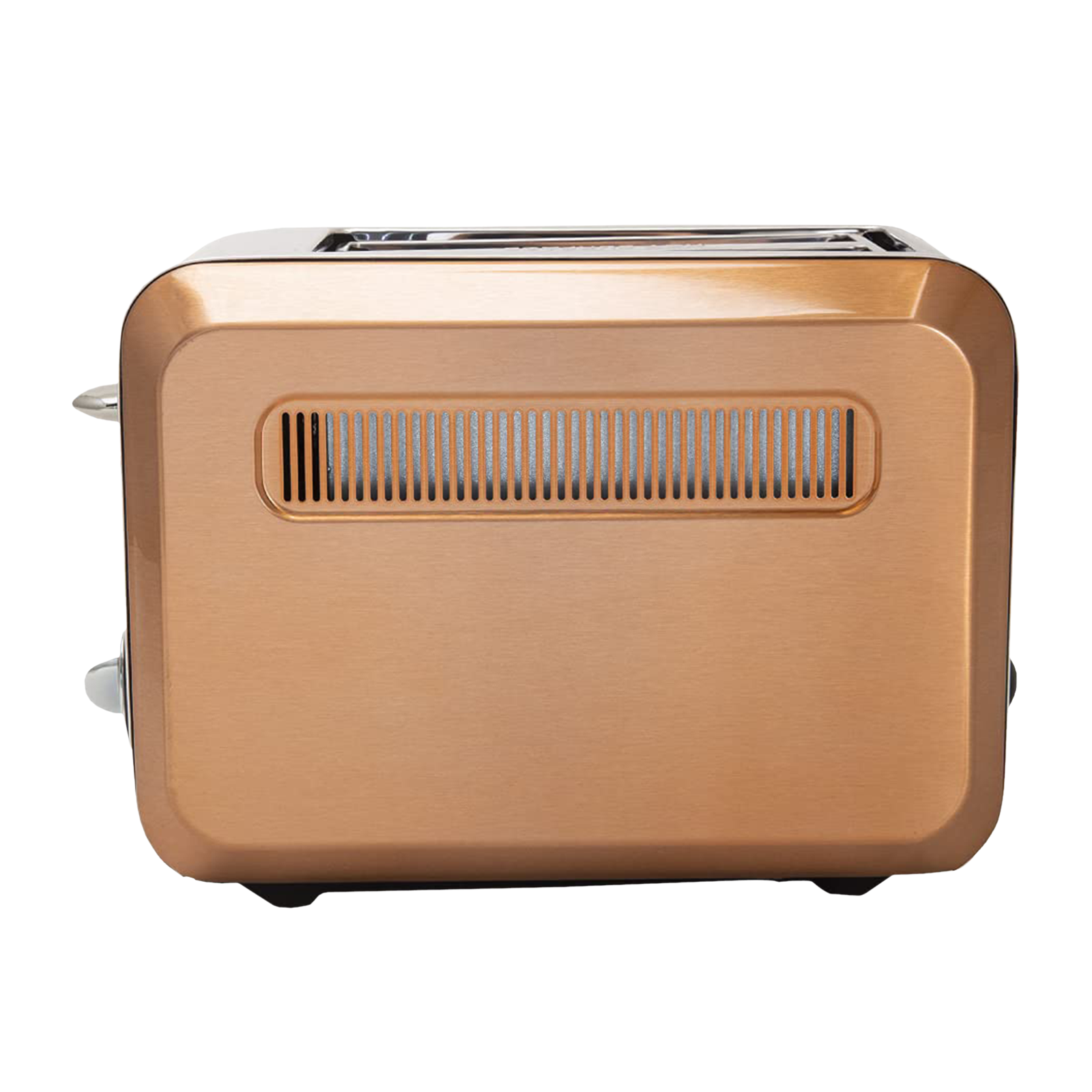 Haden Boston Pyramid 815 Watts 2 Slice Automatic Pop-up Toaster (Browning Control, 189738-R, Copper)