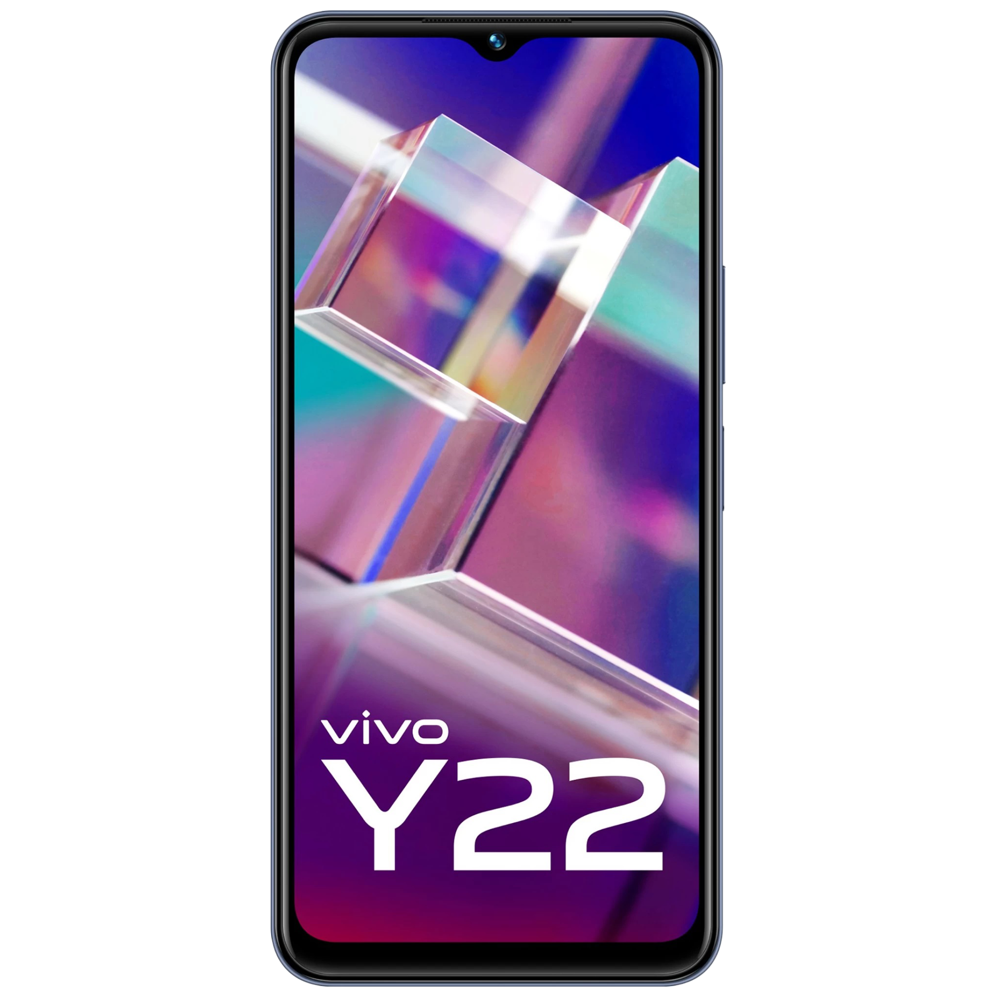 vivo y22 black colour