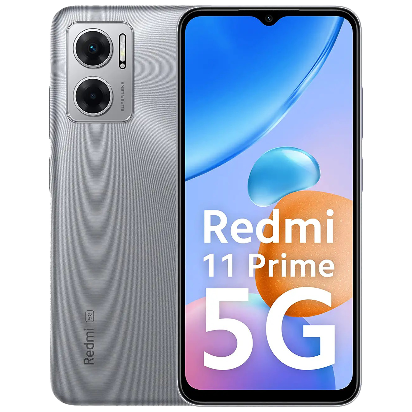 Redmi 11 Prime 5G (4GB RAM, 64GB, Chrome Silver)_1