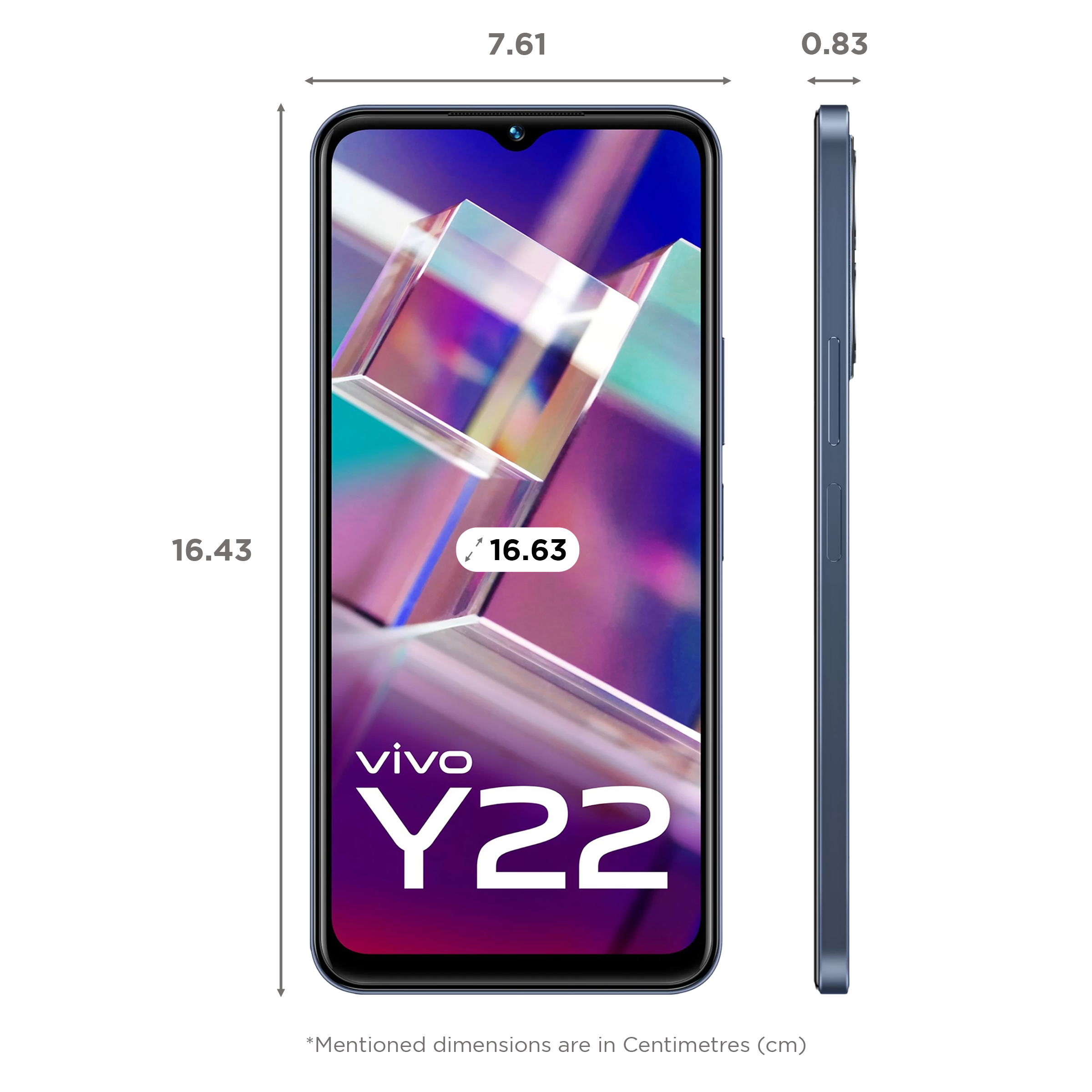 vivo y 22 ka