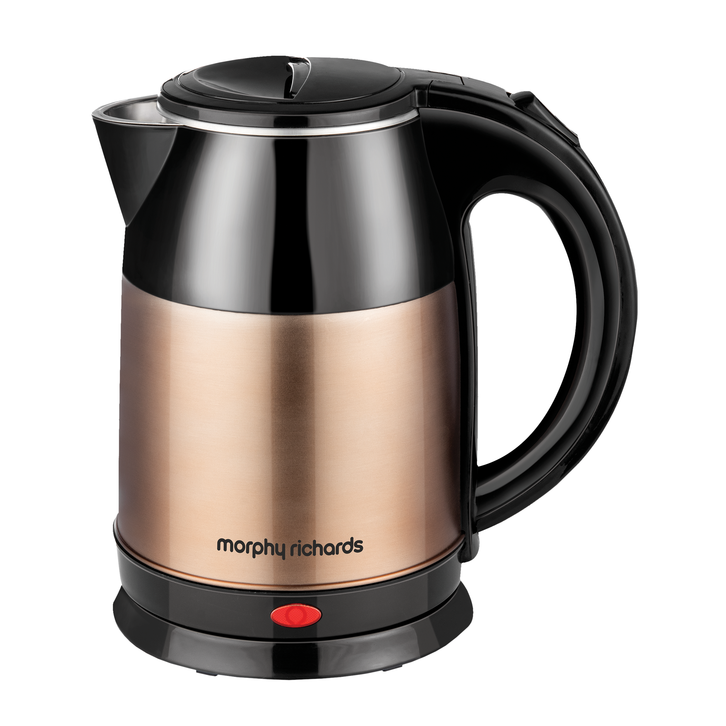 Morphy Richards Radiant 1.8 Litres 1500 Watts Electric Kettle (Detachable Base, Dry Boil Cut Off Protection, 590027, Copper/Black)_1