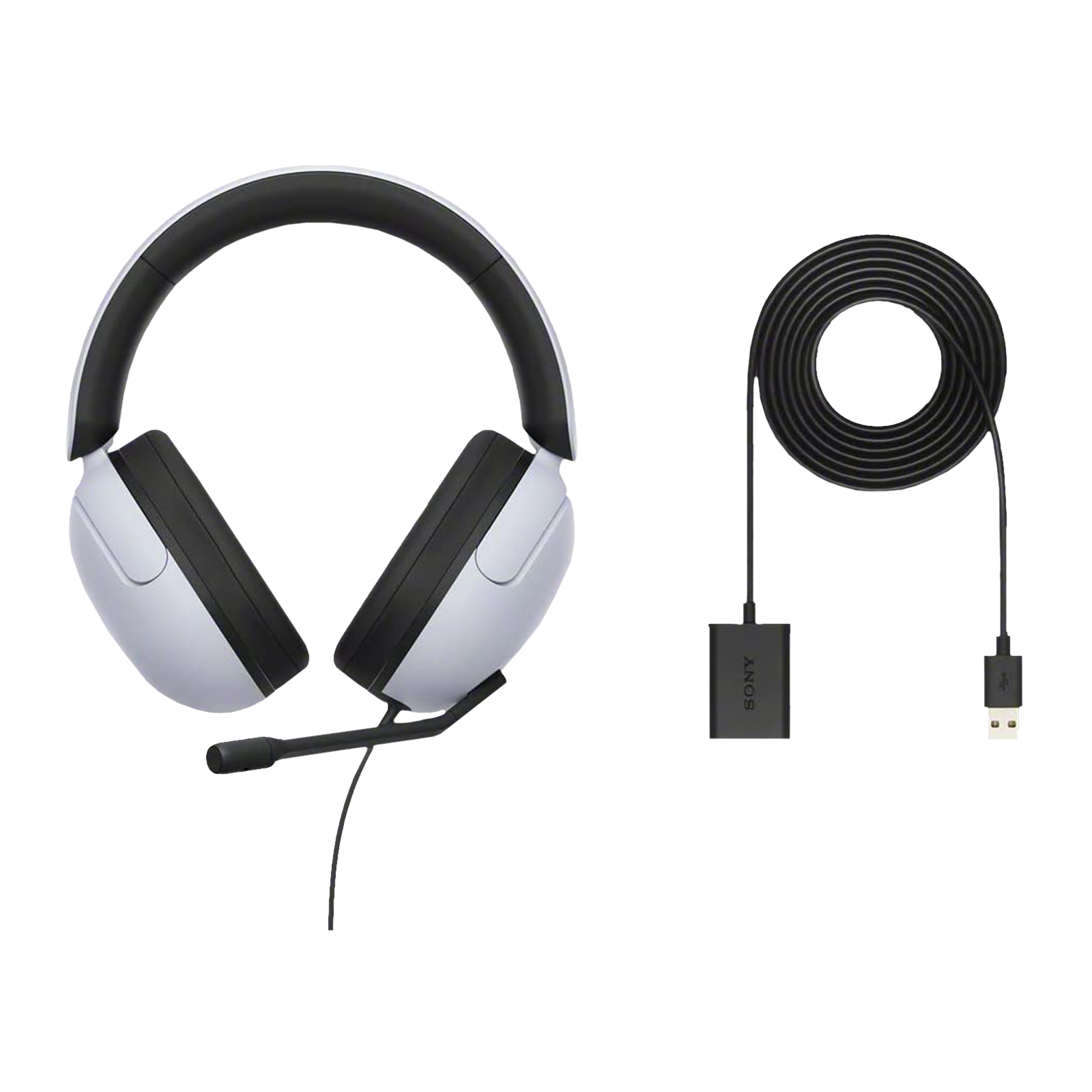 SONY INZONE H3 MDR-G300 Wired Gaming Headphone (360 Spatial Sound, Over Ear, White)