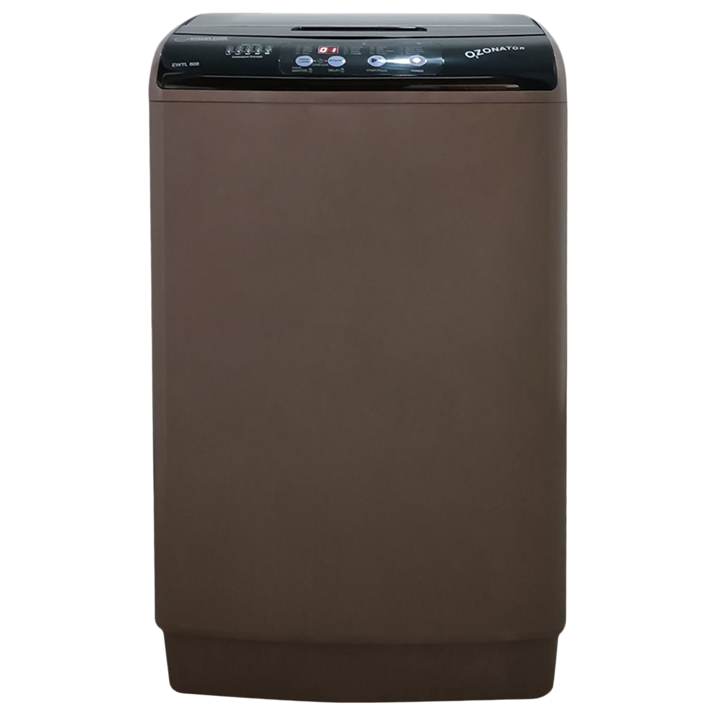 

EQUATOR Appliances 8 kg Fully Automatic Top Load Washing Machine (EWTL 808, In-built Diagnostics, Coffee Brown)