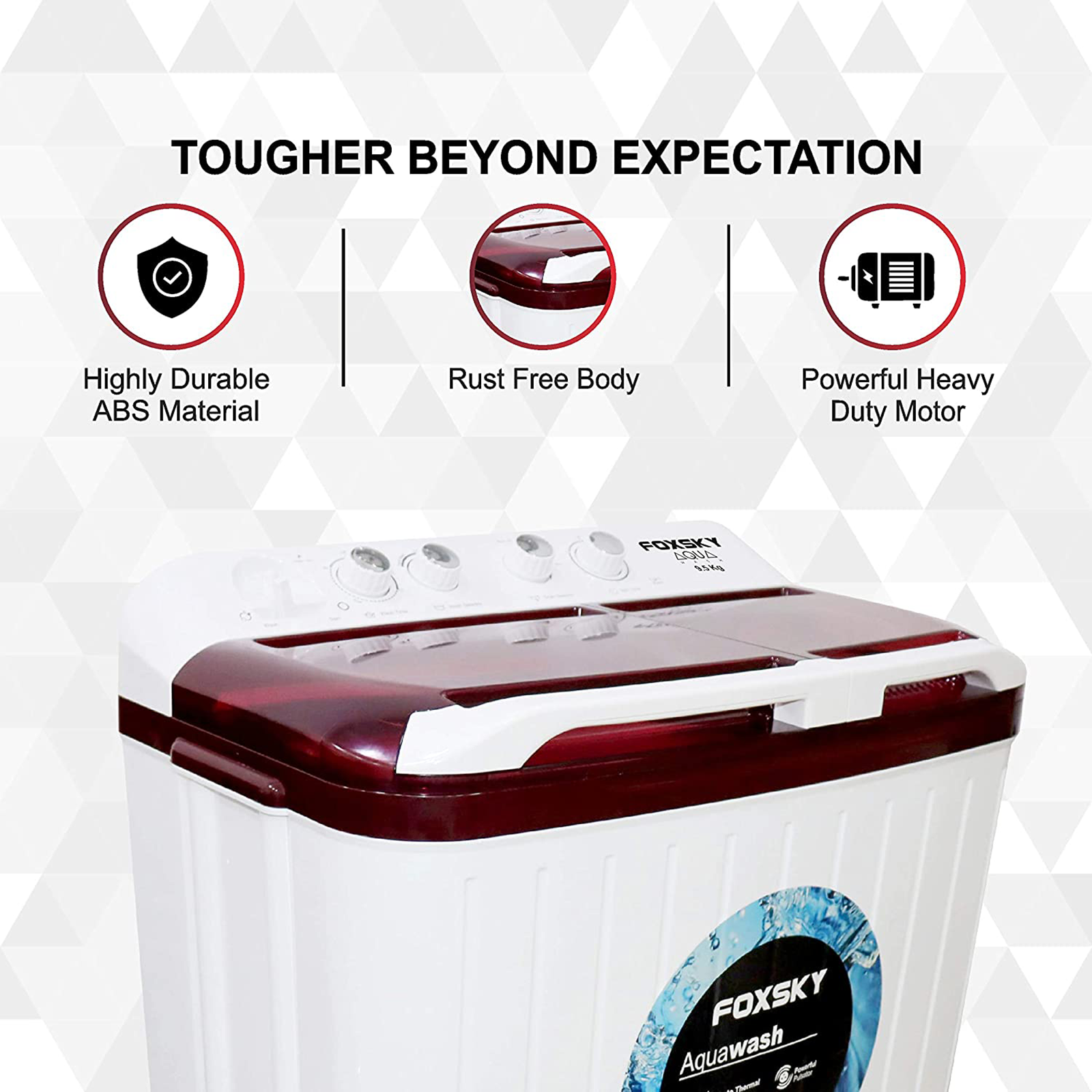 foxsky washing machine 6.5 kg price