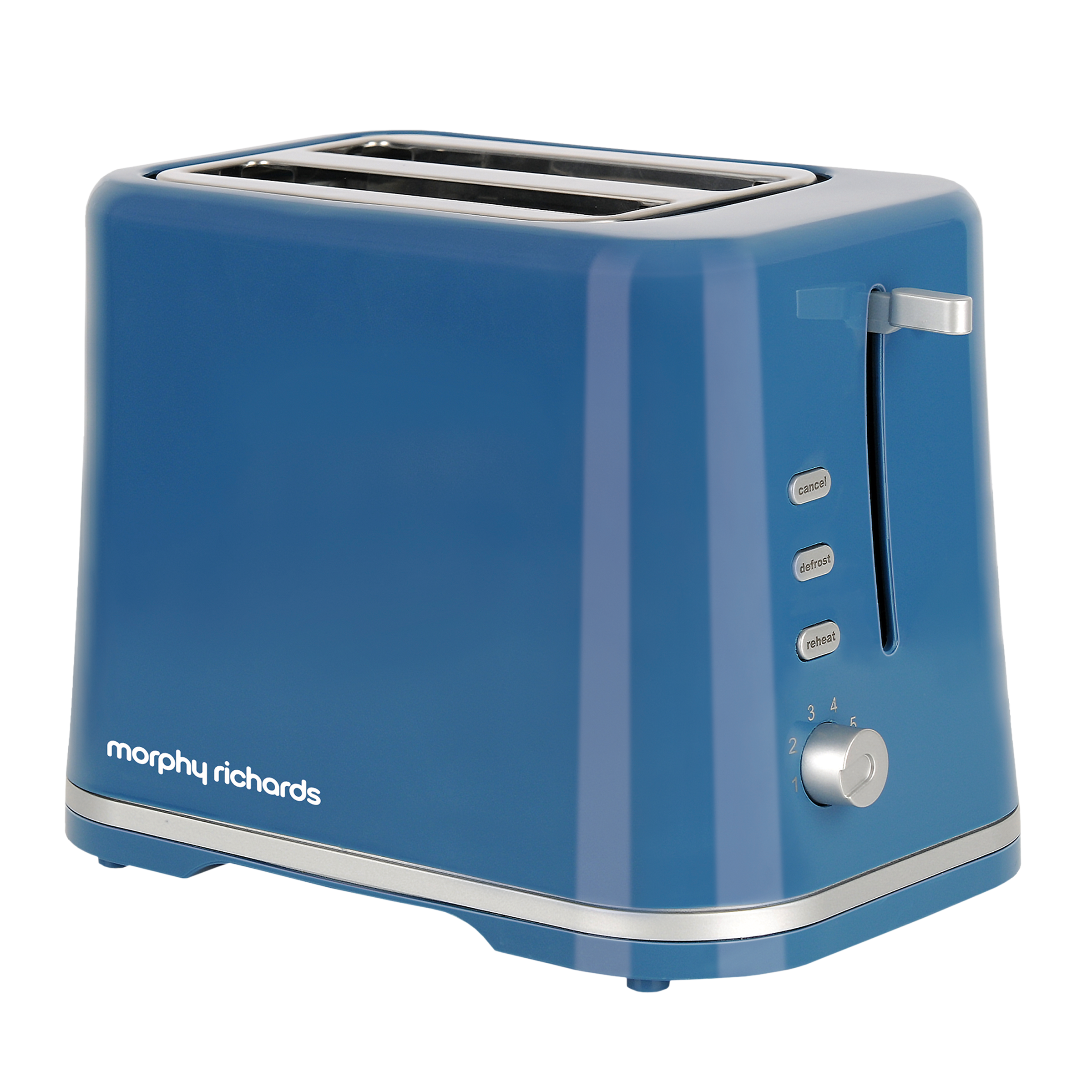 Morphy Richards 800 Watts 2 Slice Automatic Pop-up Toaster (High Lift Feature, AT 205, Blue)_1