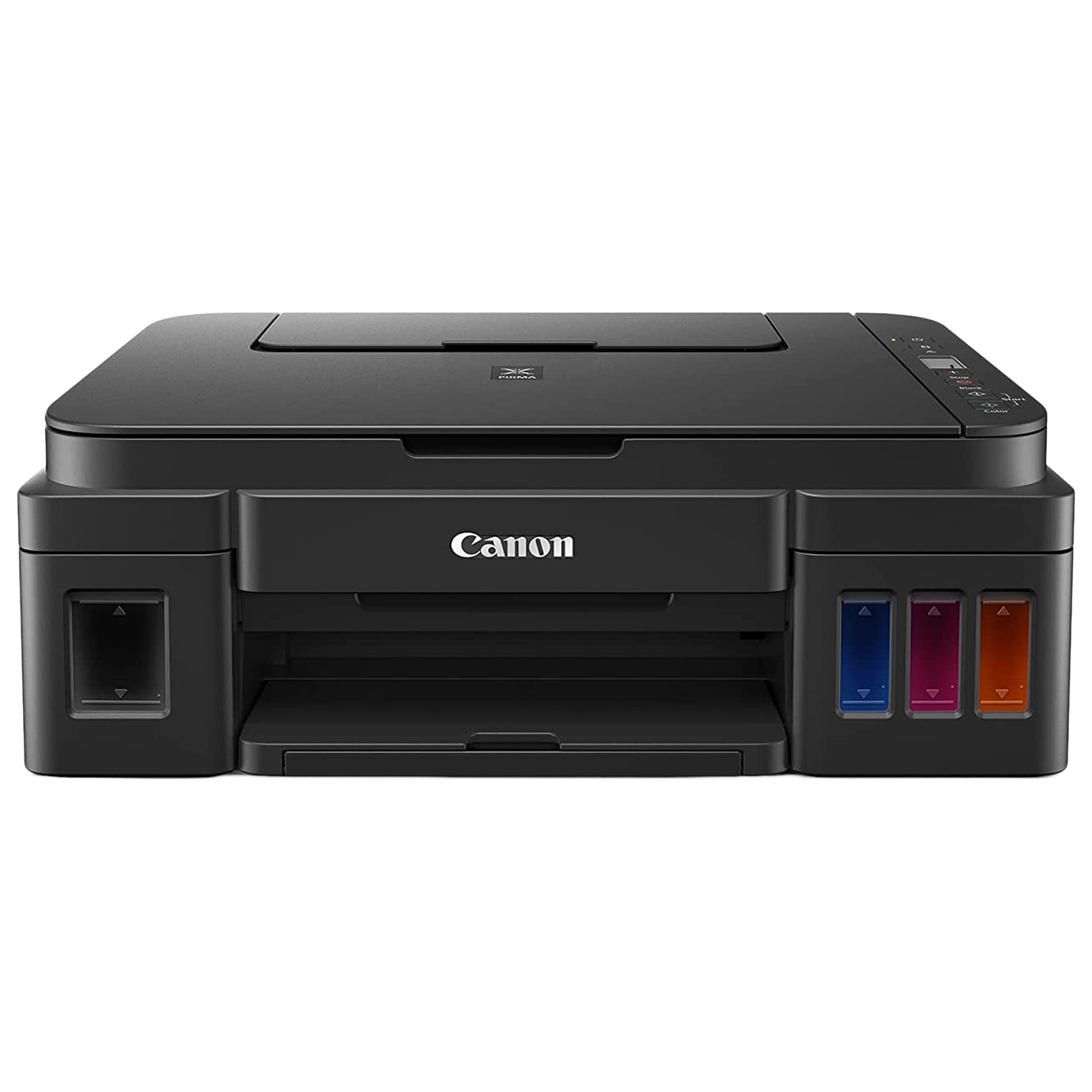 Canon Pixma G2012 Color Multi-Function Ink Tank Printer (Face-Down Output Tray, 2313C023AA, Black)