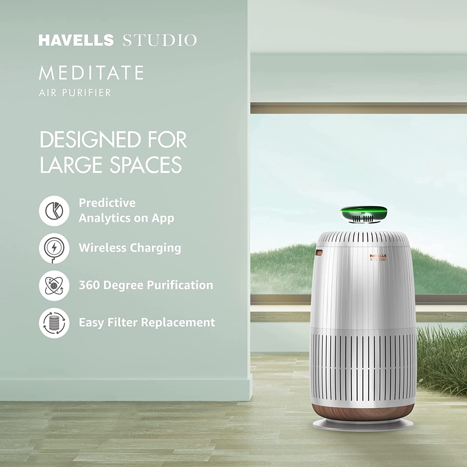 Havells Meditate air purifier review: Easy on the eye, and on the lungs