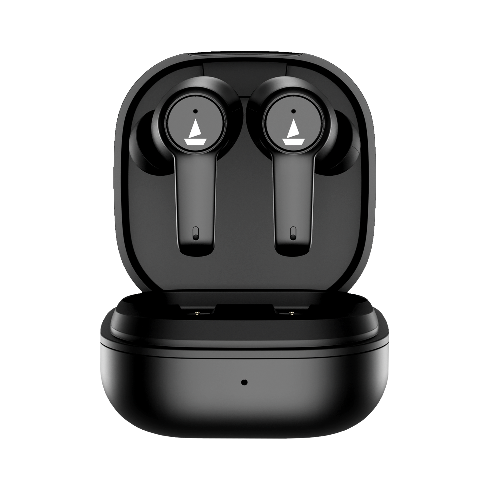 boAt Airdopes 418 TWS Earbuds with Active Noise Cancellation (IPX4 Water Resistant, IWP Technology, Black Storm)