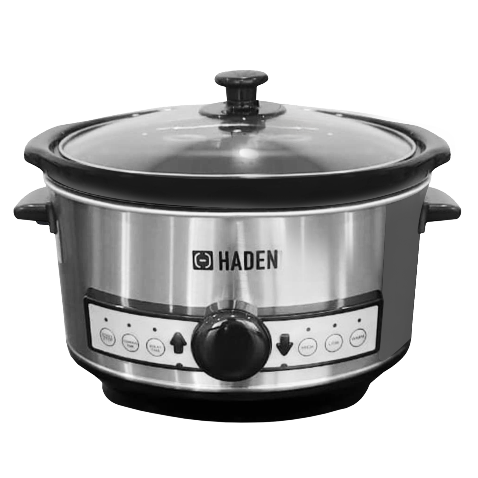 Haden 3.5 Litres Digital Slow Cooker (With Timer, Silver)