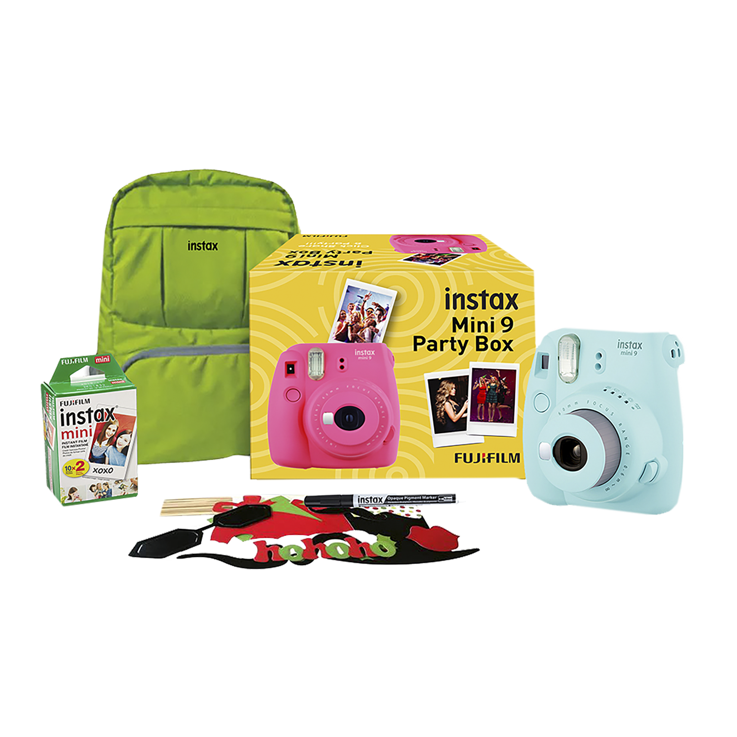 FUJIFILM Instax Mini 9 Cobalt Blue Instant Camera with Extra Batteries &  Battery Charger Bundle in Delhi at best price by Rama Color Digital  Photoshop - Justdial