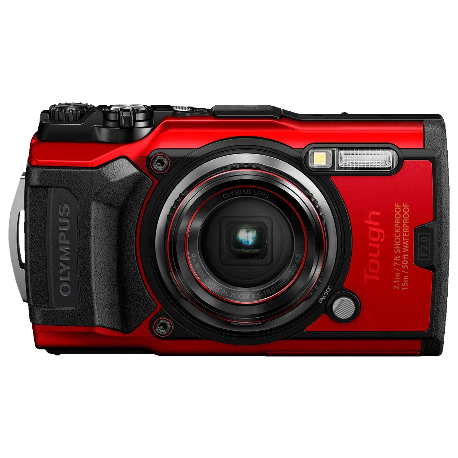 OLYMPUS Tough 12MP Digital Camera (4.5-18.0 mm Lens, 4x Optical Zoom)