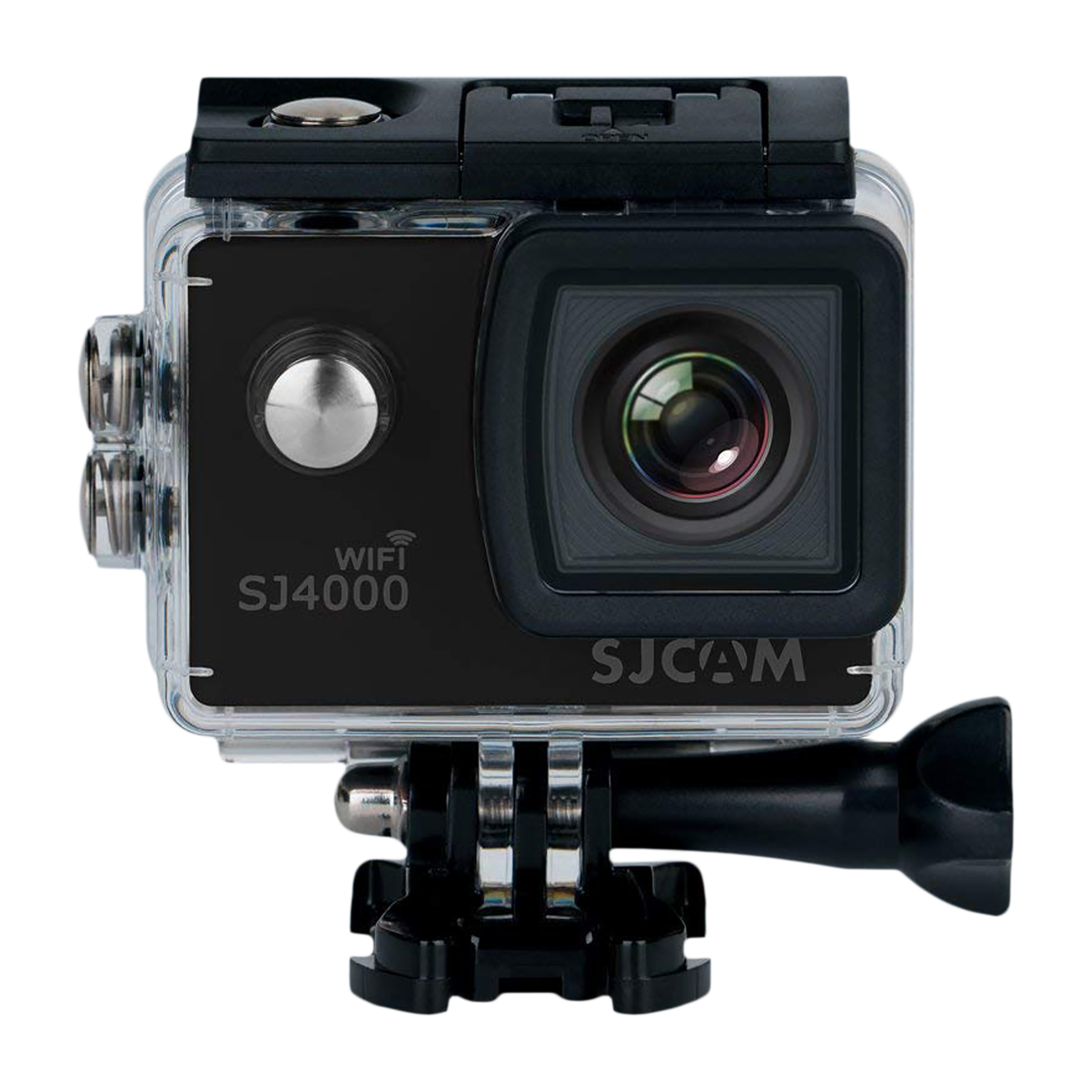 SJCAM SJ4000 4K and 12MP 30 FPS Waterproof Action Camera with 170 Degree Wide Angle (Black)