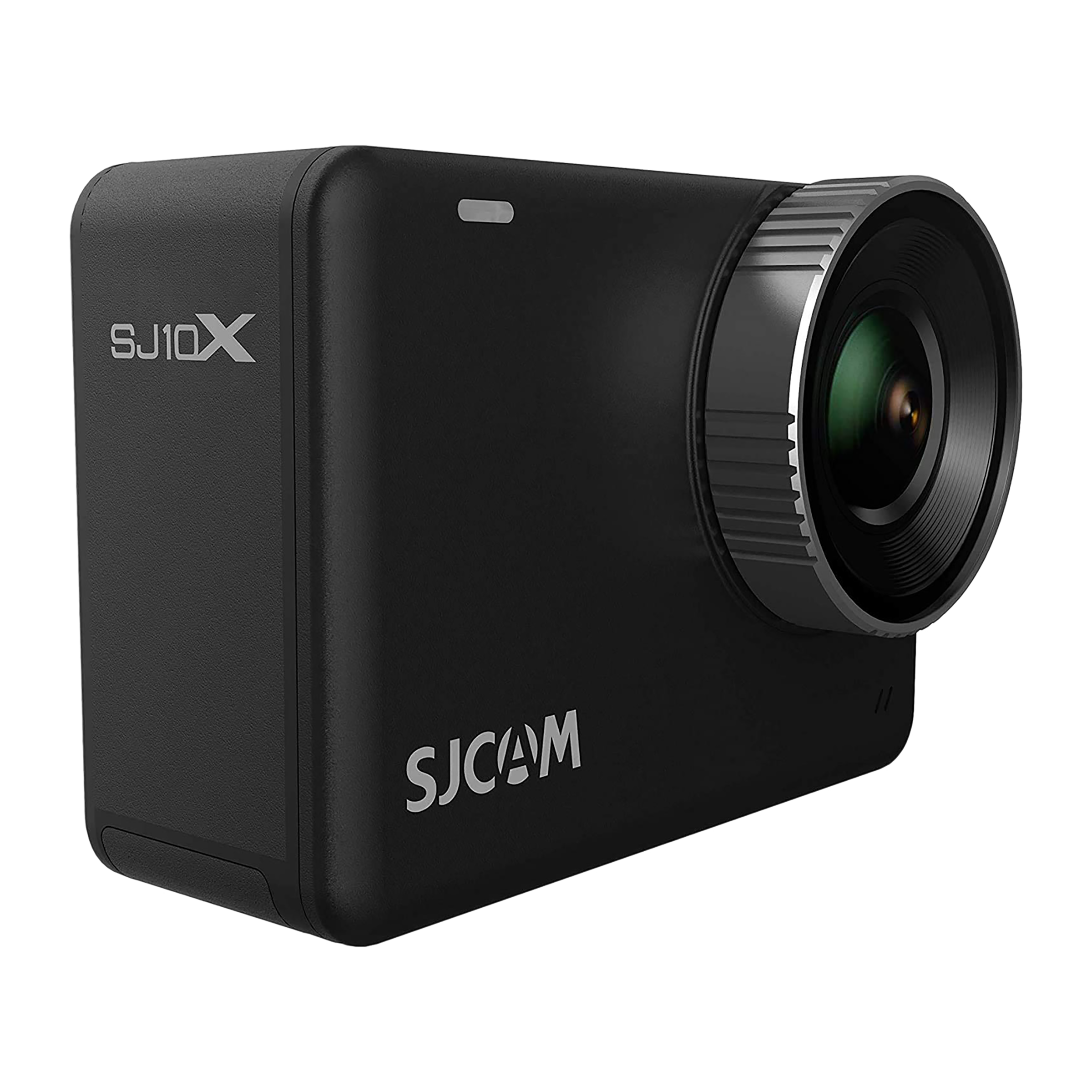 SJCAM SJ10X 4K and 12MP 60 FPS Waterproof Action Camera with Gyro Stabilization (Black)