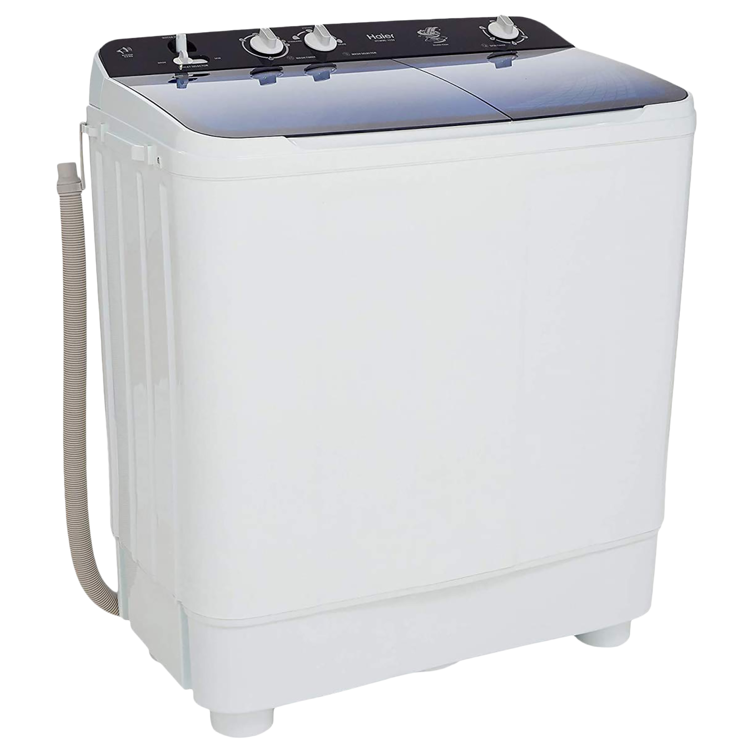 Haier 9 kg Semi Automatic Washing Machine with 4D Magic Filter (HTW90-1159, White/Blue)_4