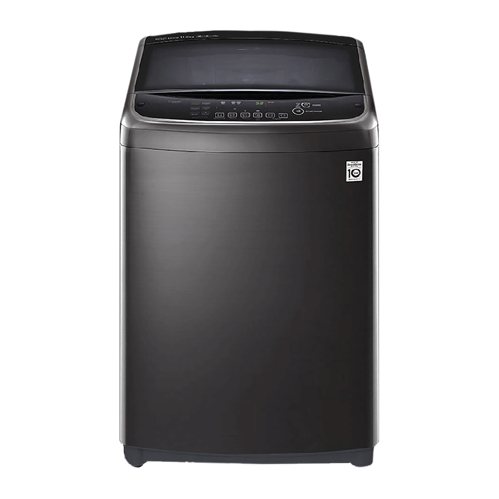 LG 11 kg 5 Star Fully Automatic Top Load Washing Machine (THD11STB.ABLPEIL, In-Built Heater, Black)_1