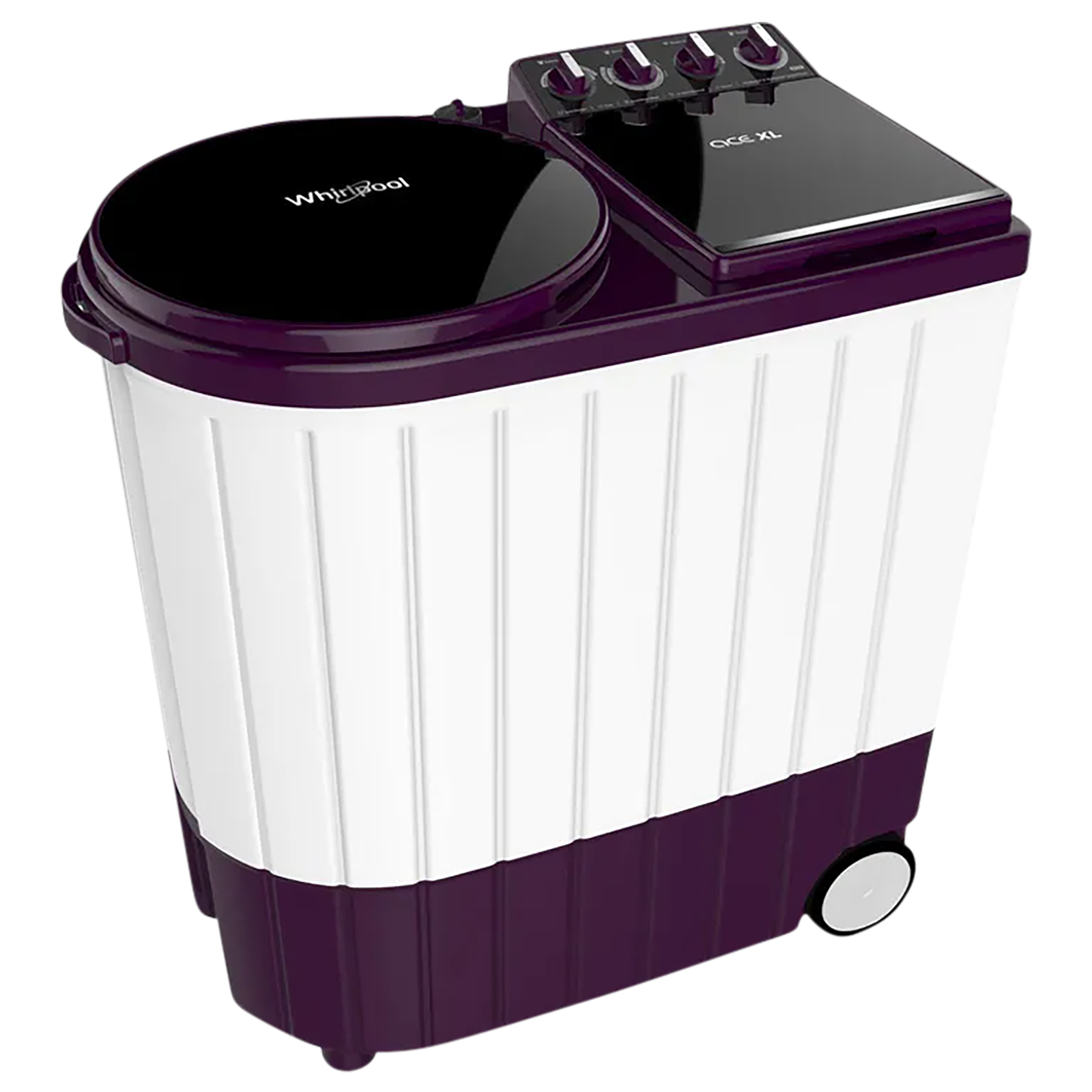 Whirlpool 9.5Kg 5 Star Ace XL Top Loading Semi-Automatic Washing Machine (Purple)