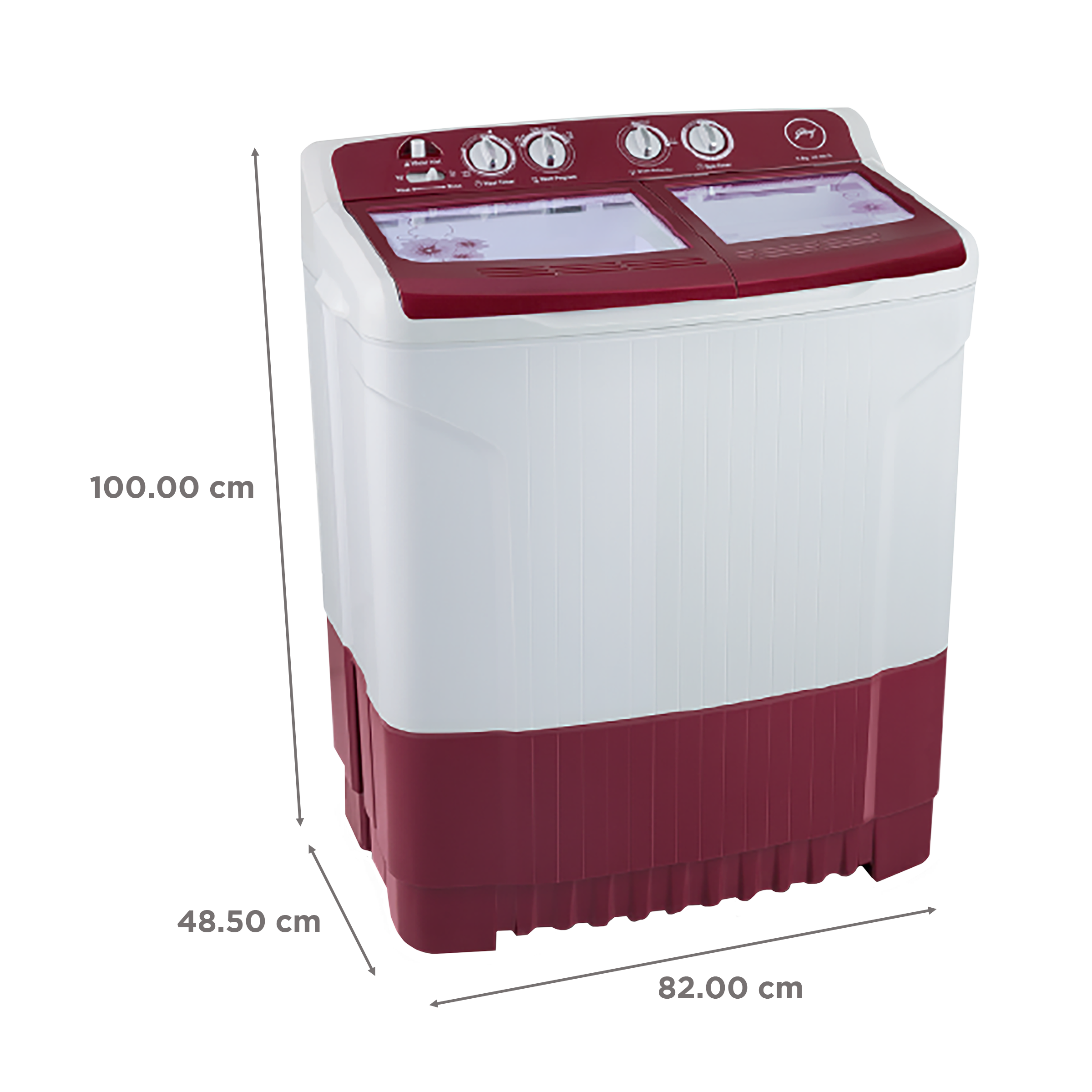 godrej edge 8.5 kg washing machine