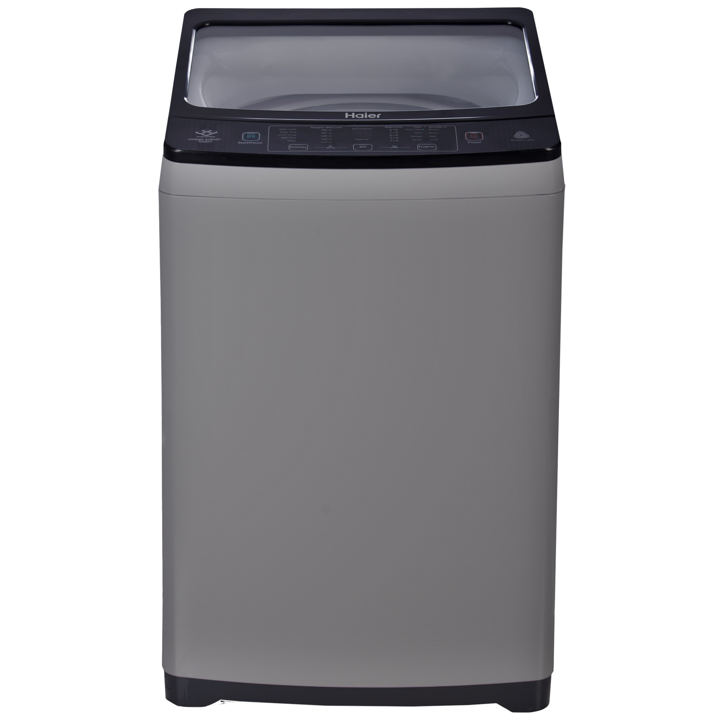 Haier 7 kg 5 Star Fully Automatic Top Load Washing Machine (826 Series, HWM70-826DNZP, NZP Technology, Titanium Silver Grey)_1