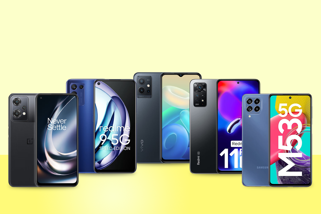  Top Five 5G Smartphones under Rs 25,000