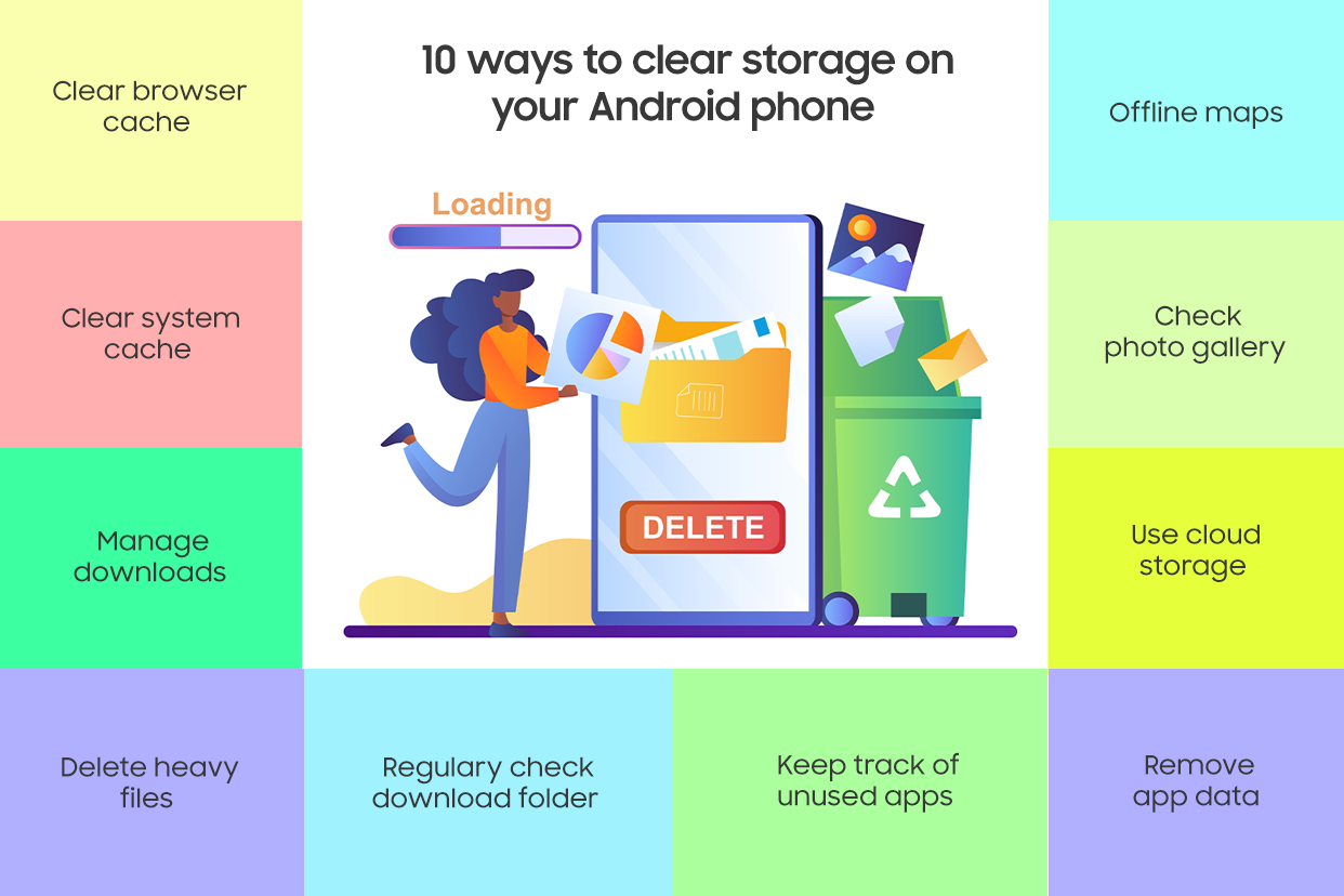  free-up storage on your Android phone 