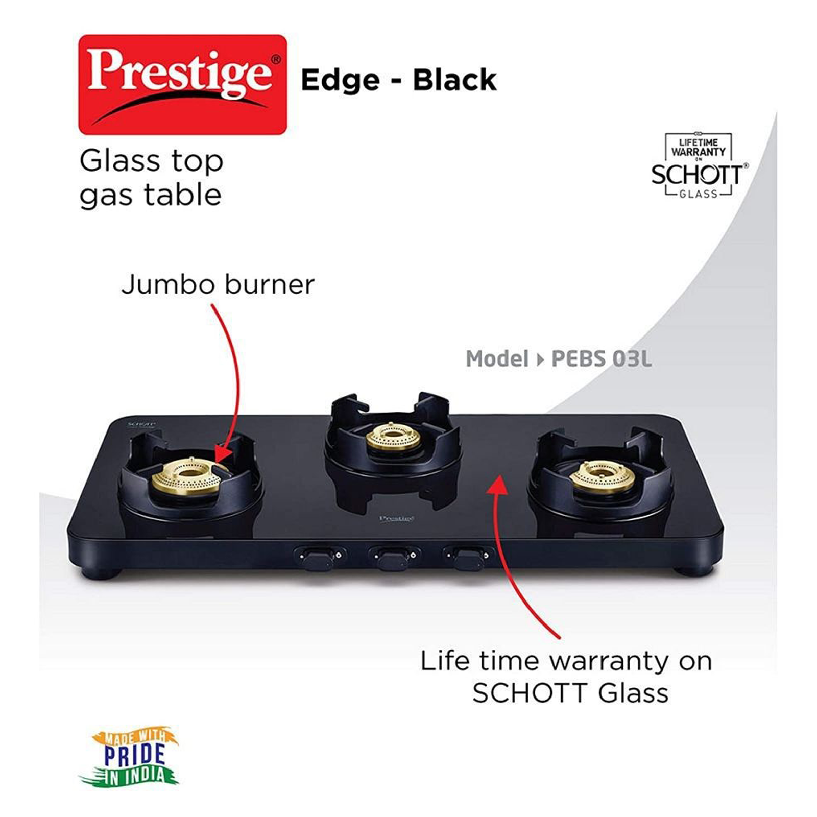 Prestige PEB 03-Edge 3 Burner Gas Stove (Glass Body, 40186, Black)_2