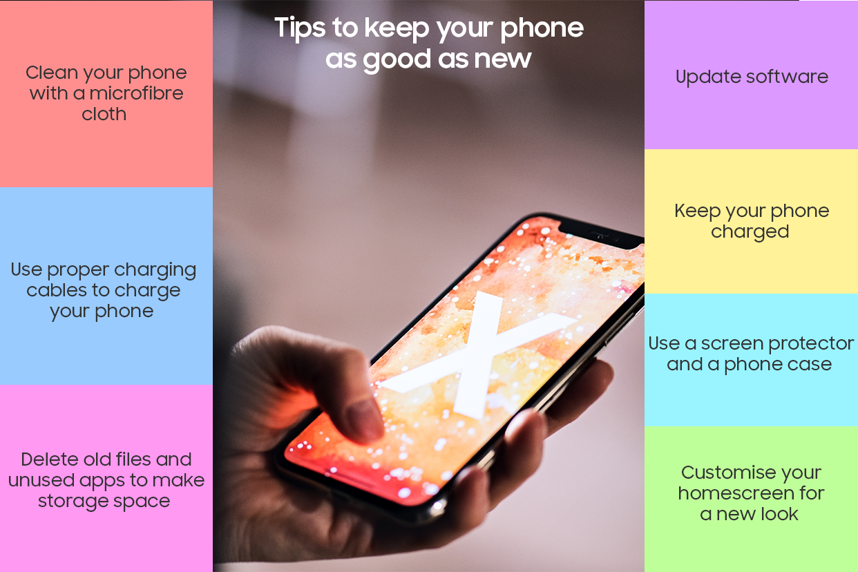 Tips to keep your phone as good as new