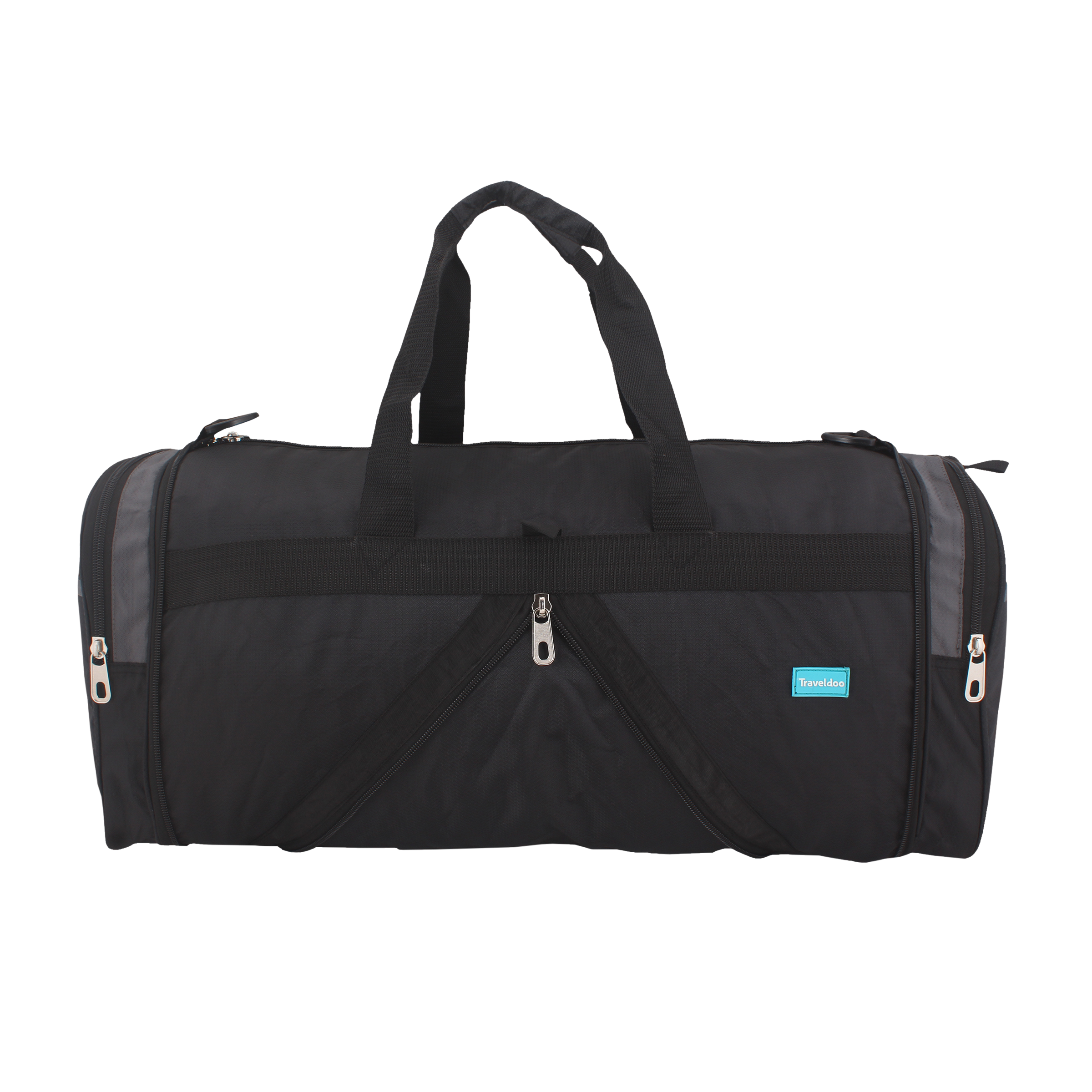 Traveldoo 18 inch Square Folding Duffle Bag (Water Proof, DB0100, Black)