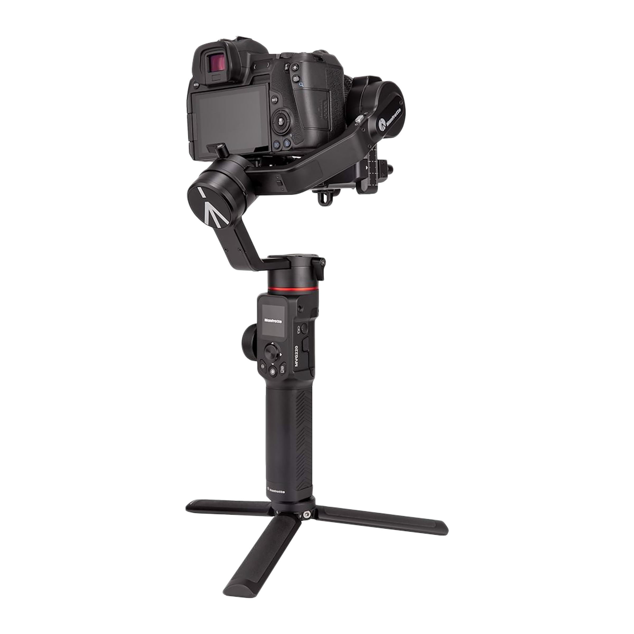 Manfrotto MVG220 3-Axis Gimbal for Camera (Multiple Shooting Modes, Black)