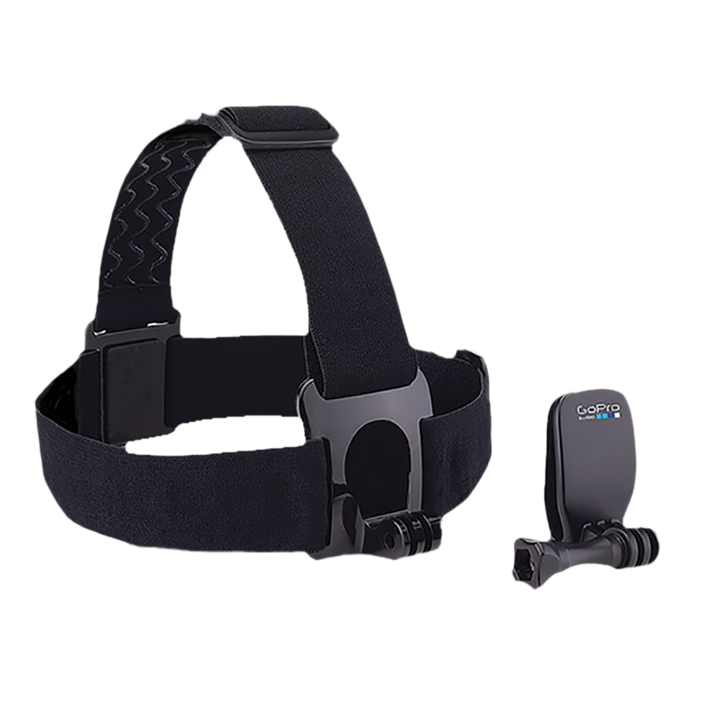 GoPro Head Strap Mount for Camera (Adjustable, Black)