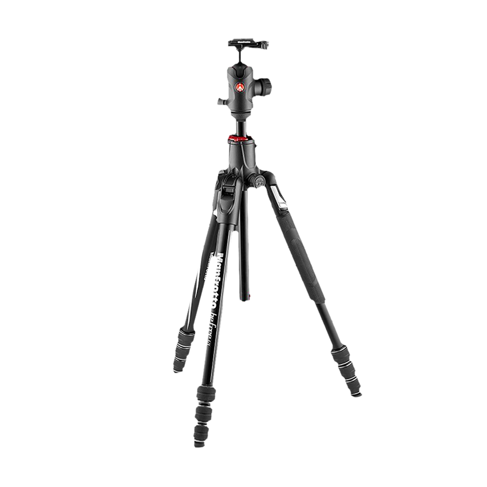 

Manfrotto Befree GT XPRO 164cm Adjustable Tripod for Camera (M-lock System, Black), No color