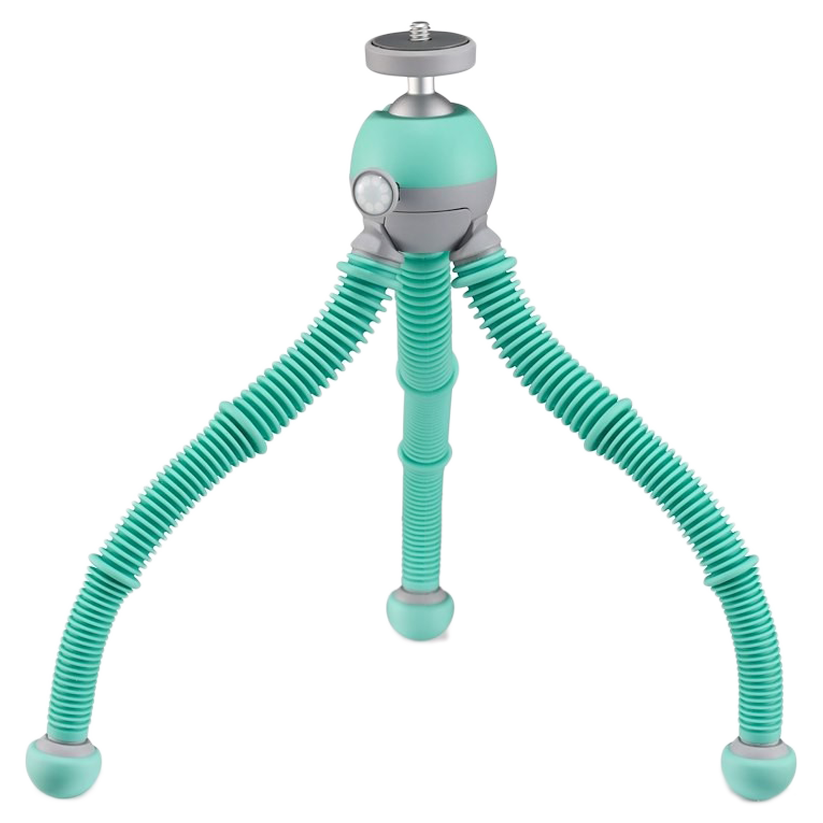 JOBY PodZilla 25cm Adjustable Tripod for Mobile and Camera (360 Degree GripTight, Teal)