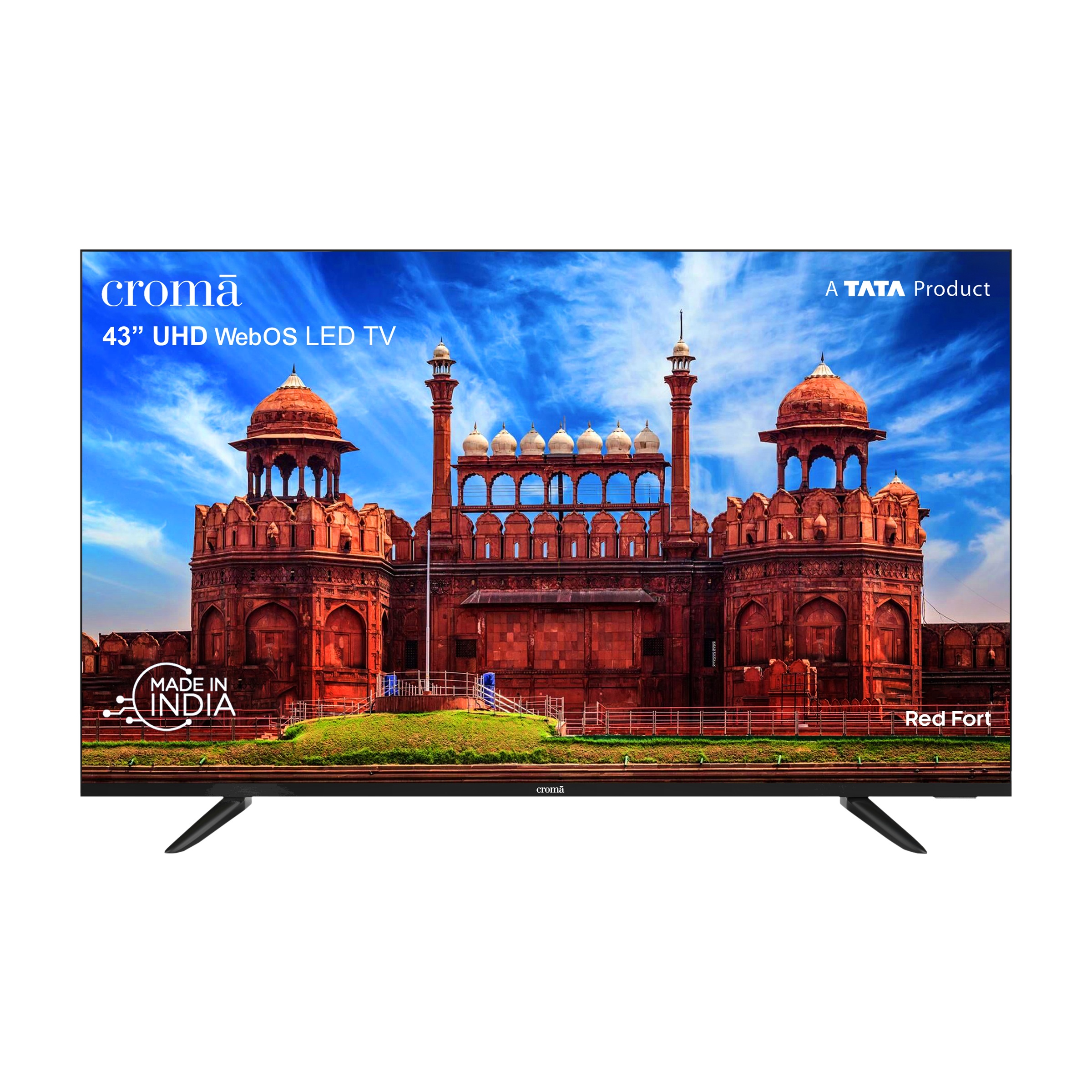 Croma 109 cm (43 inch) 4K Ultra HD Smart WebOS TV with Dolby Audio