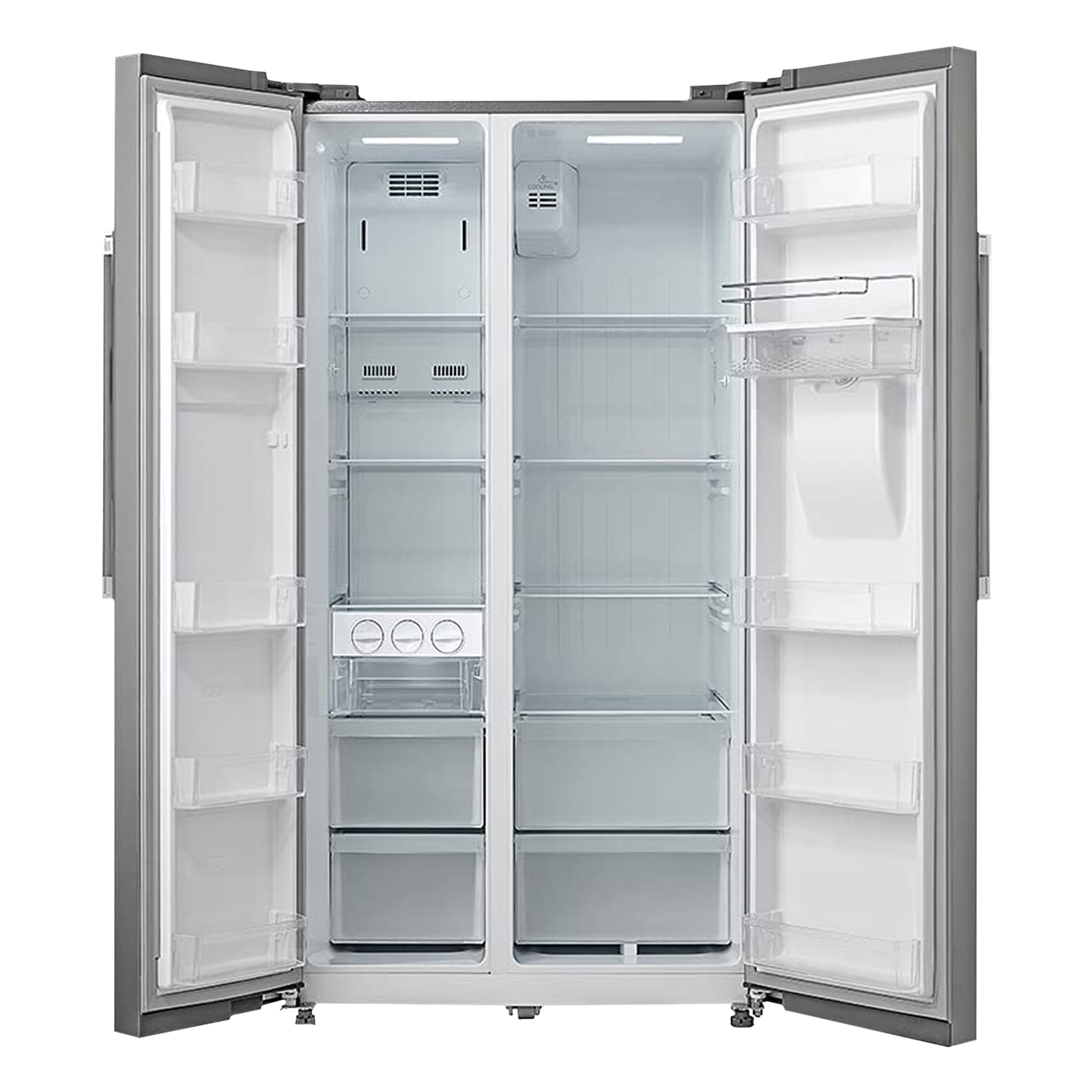 midea 591l side by side refrigerator