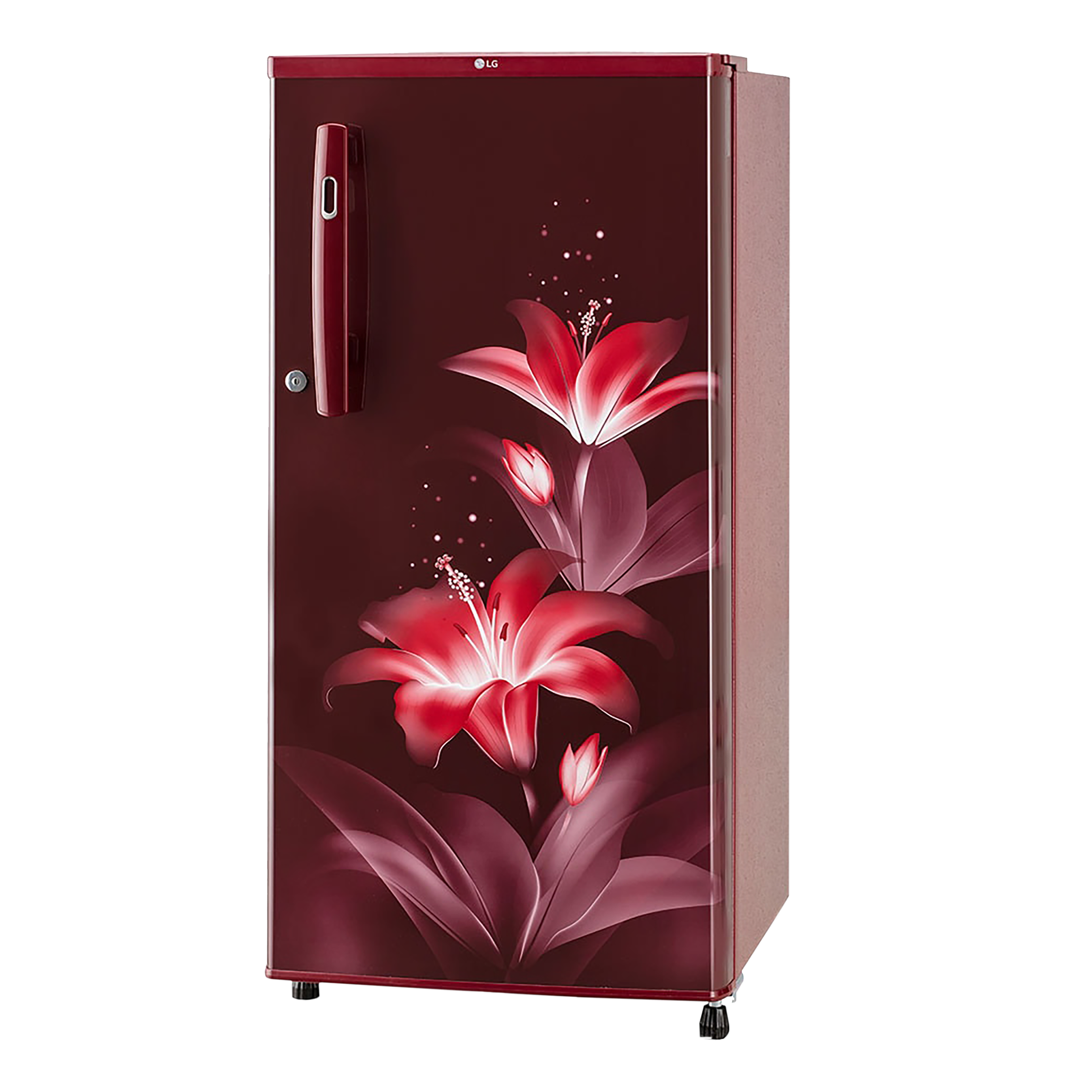 Buy LG 190 Litres 1 Star Direct Cool Single Door Refrigerator with  Stabilizer Free Operation (GL-B199ORGB, Ruby Glow) Online - Croma
