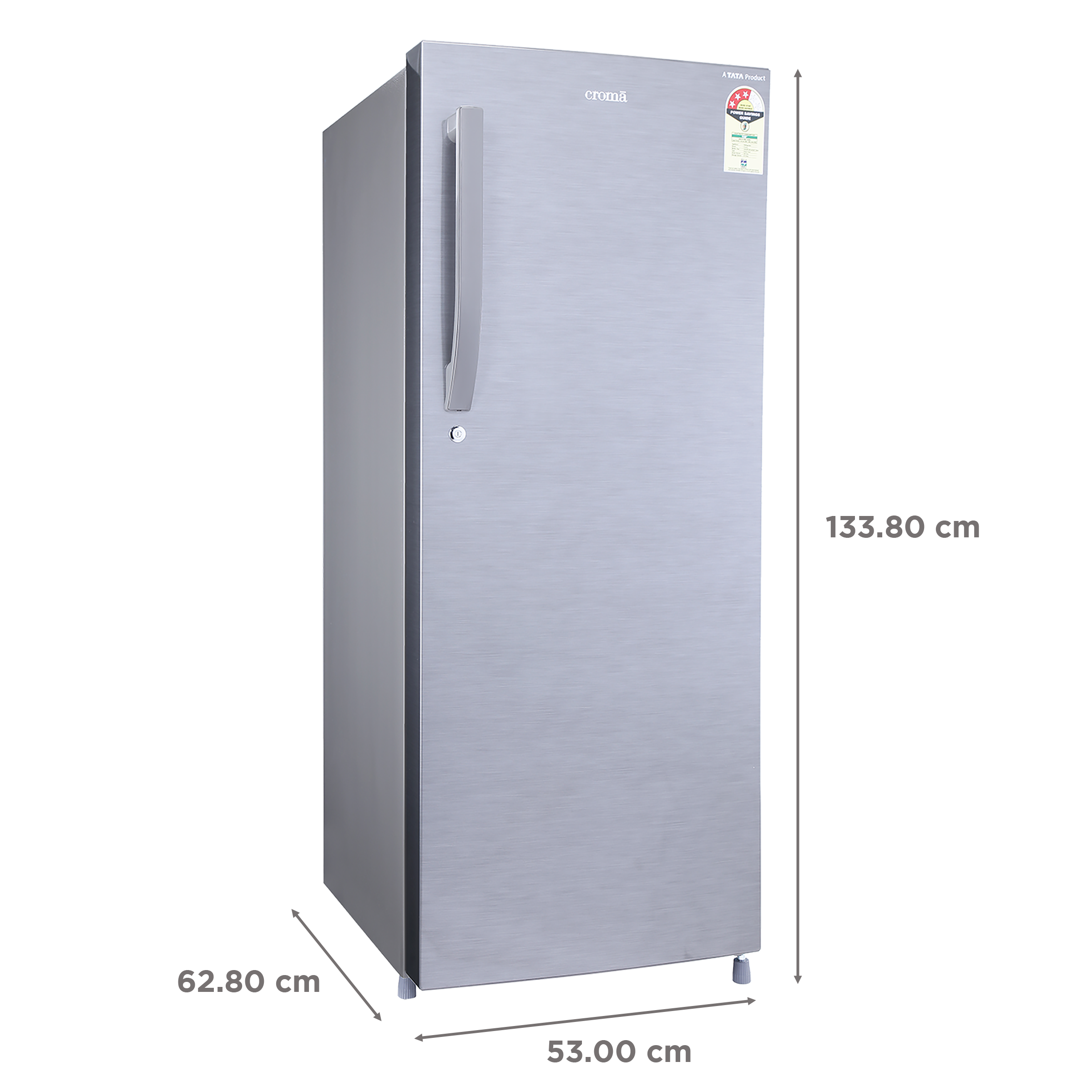 croma 220 ltr refrigerator